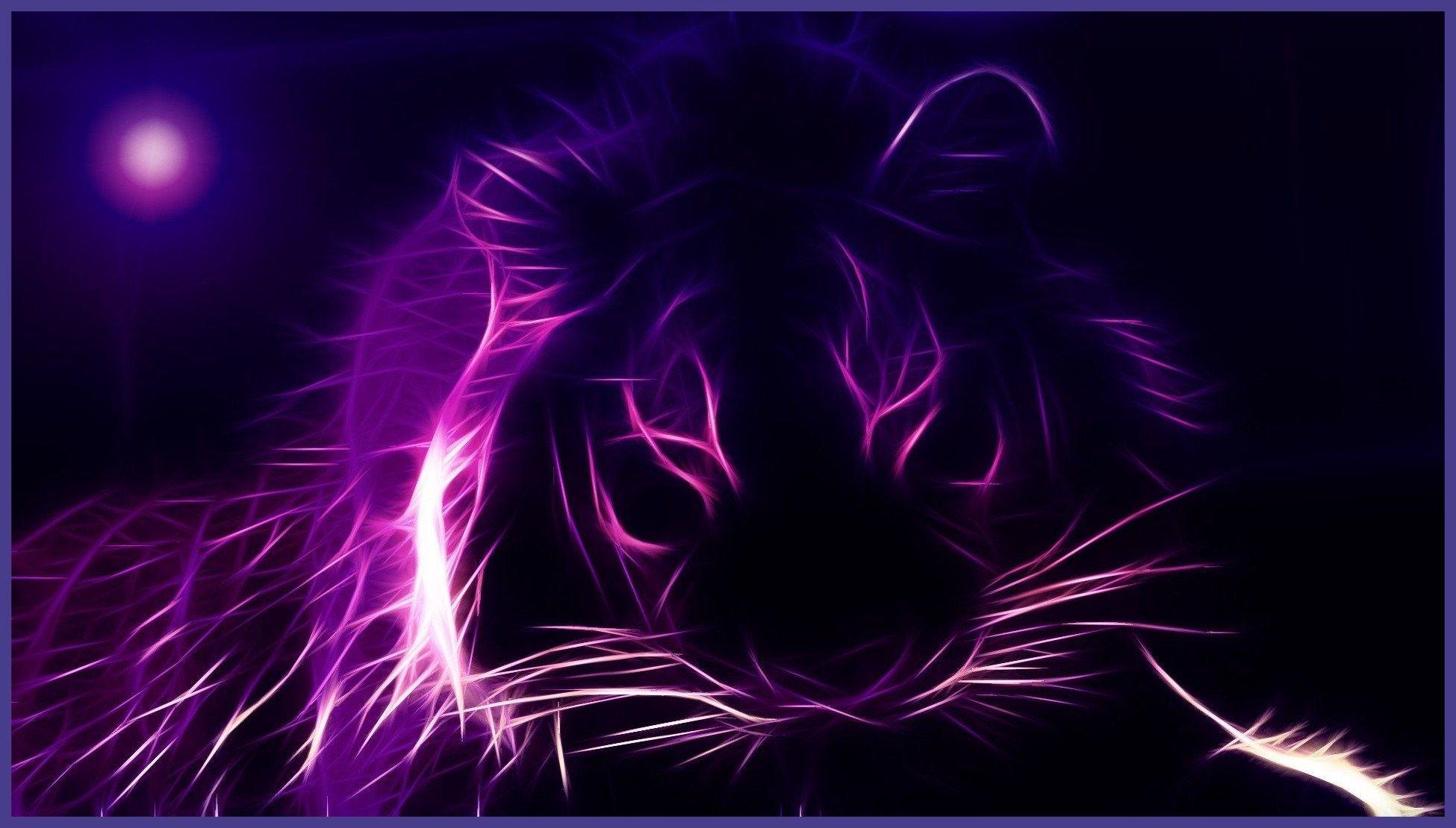 Neon Lion Wallpapers Top Free Neon Lion Backgrounds WallpaperAccess