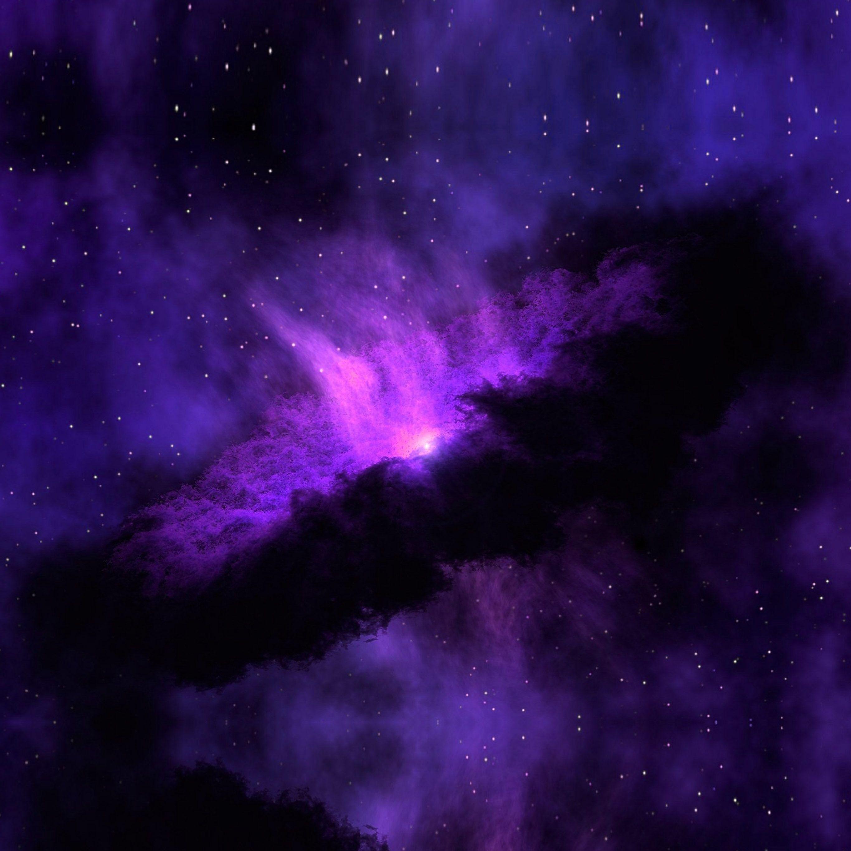 Blue Purple Galaxy Nebula Wallpapers Top Free Blue Purple Galaxy
