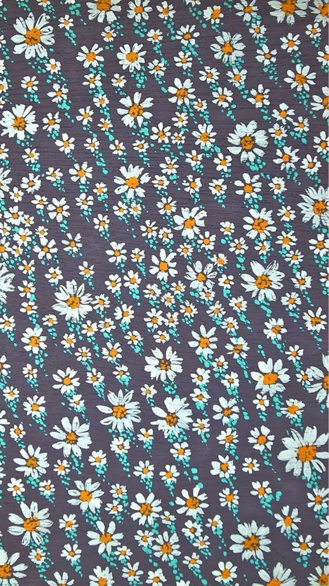 Flower Pattern iPhone Wallpapers Top Free Flower Pattern iPhone Backgrounds WallpaperAccess
