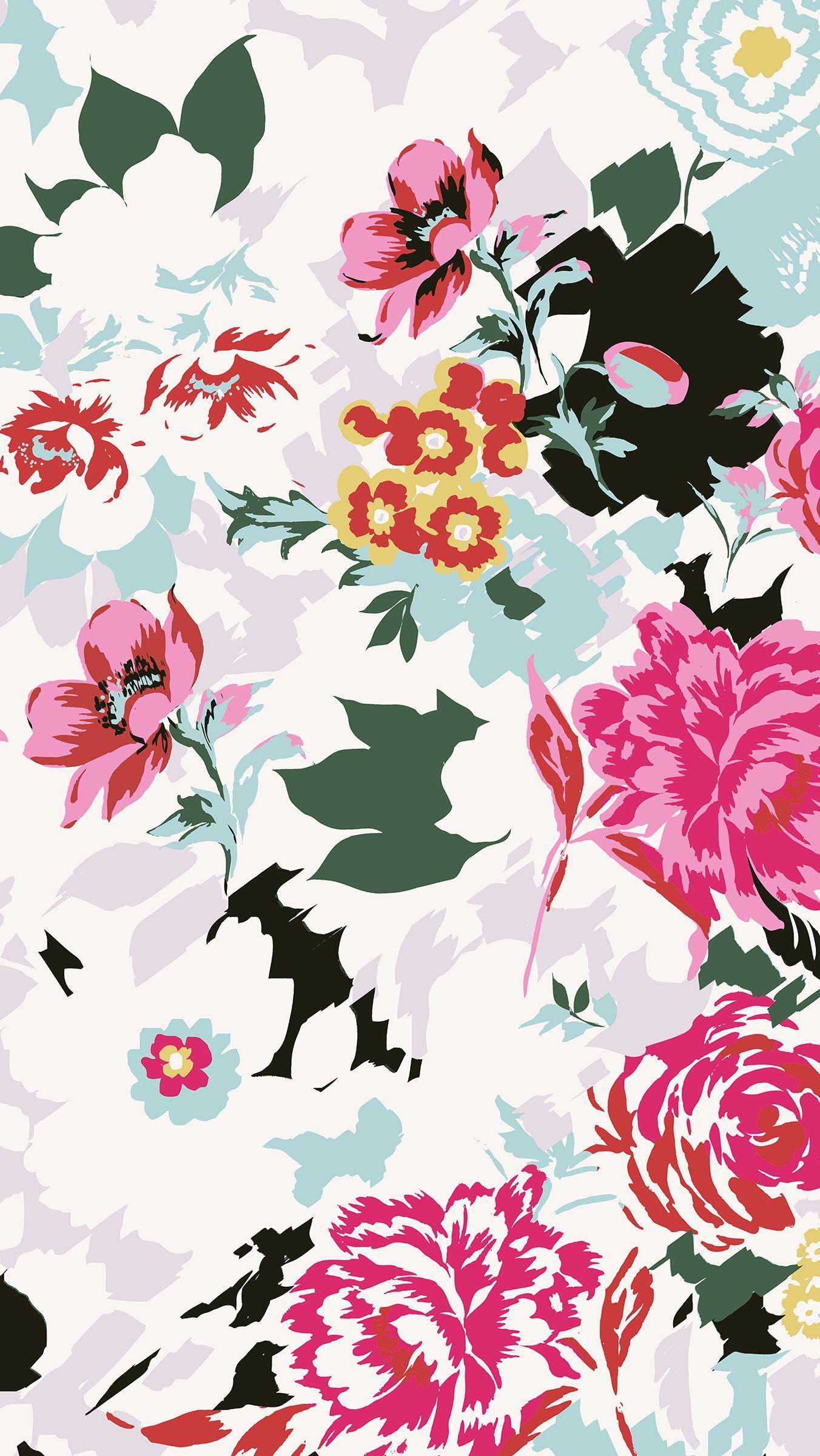 Flower Pattern iPhone Wallpapers Top Free Flower Pattern iPhone