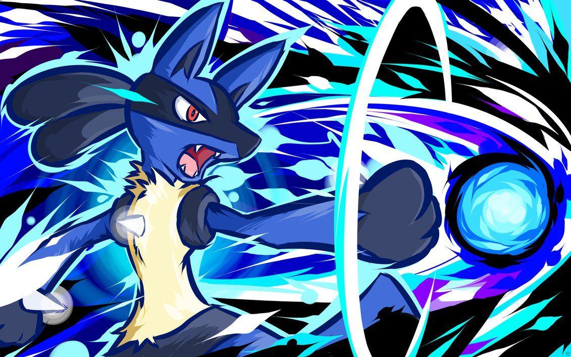 Shiny Mega Lucario Wallpaper
