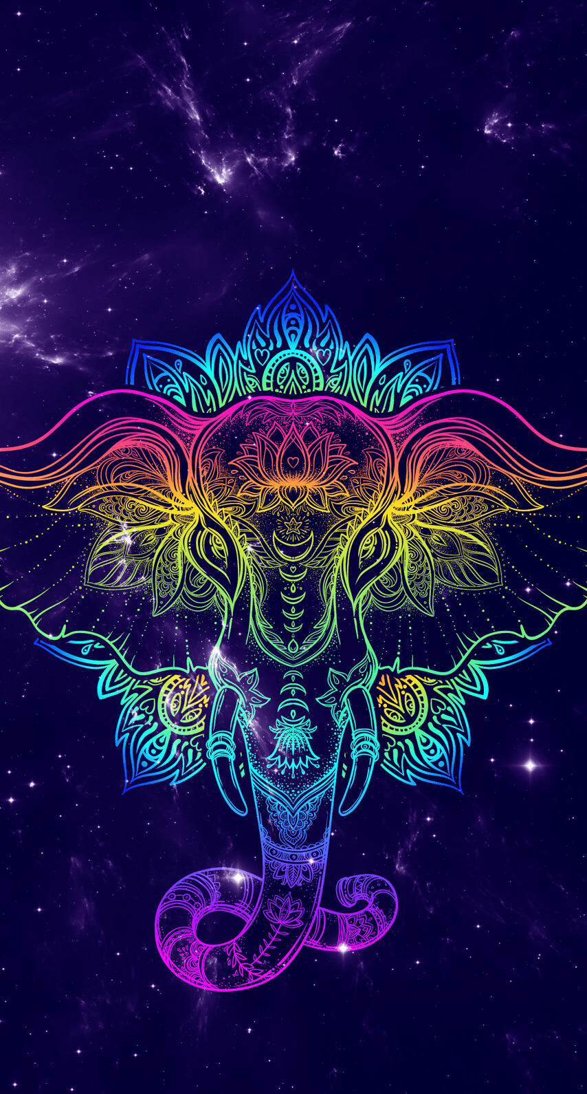 Neon Elephant Wallpapers Top Free Neon Elephant Backgrounds