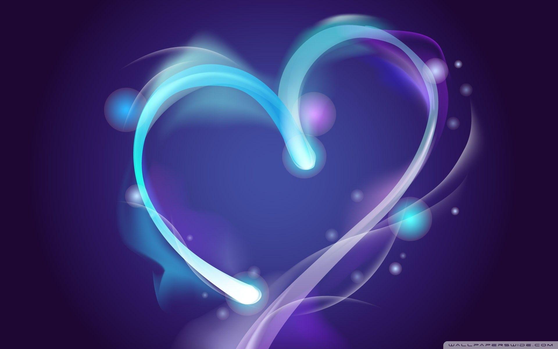 Blue Heart Wallpapers Top Free Blue Heart Backgrounds WallpaperAccess