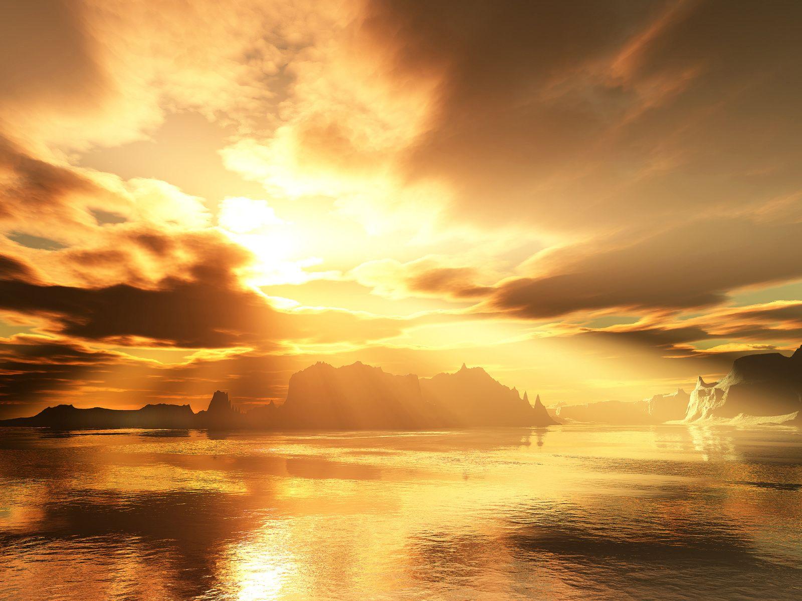 Gold Sky Wallpapers Top Free Gold Sky Backgrounds WallpaperAccess