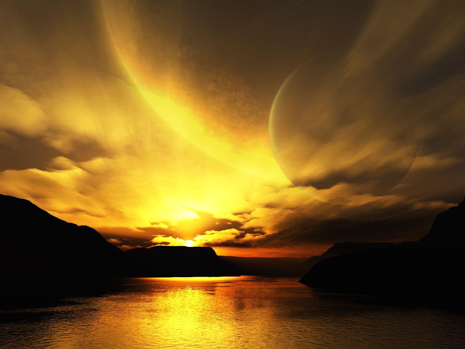 Gold Sky Wallpapers Top Free Gold Sky Backgrounds WallpaperAccess