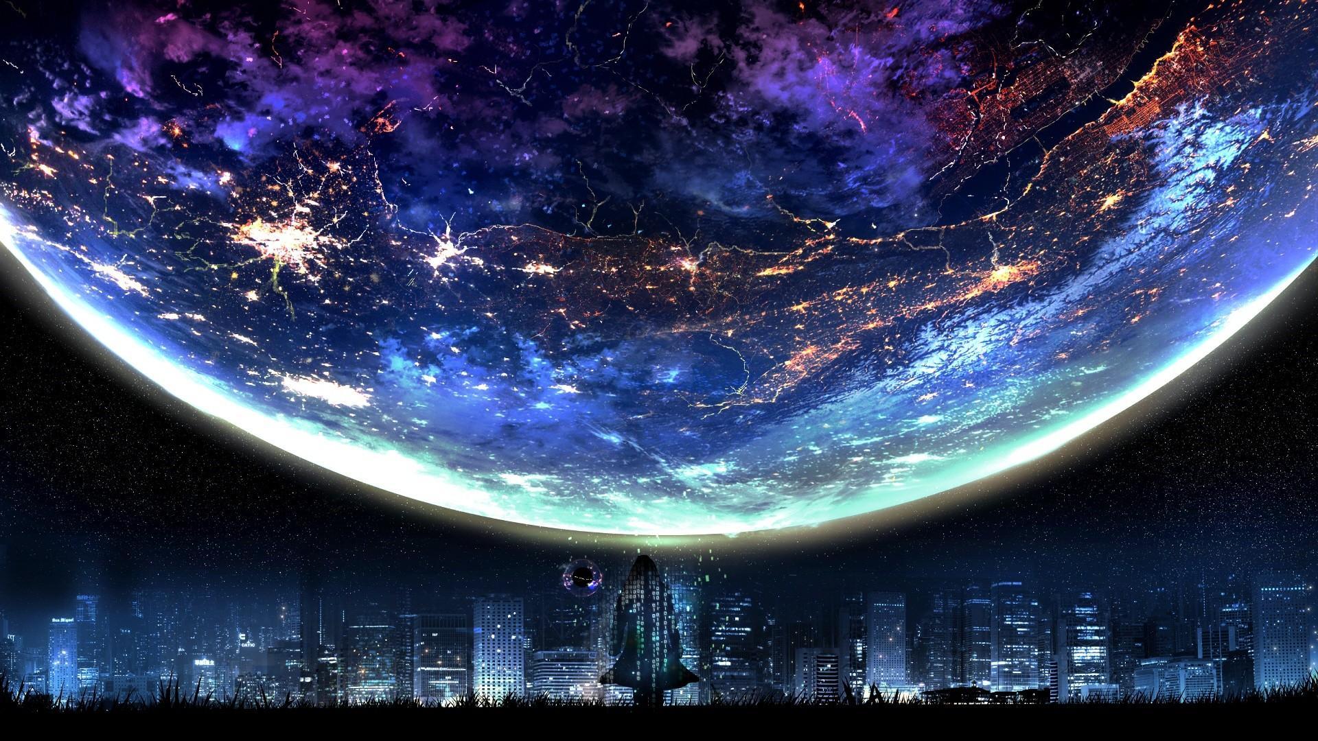 Earth at Night Wallpapers Top Free Earth at Night Backgrounds