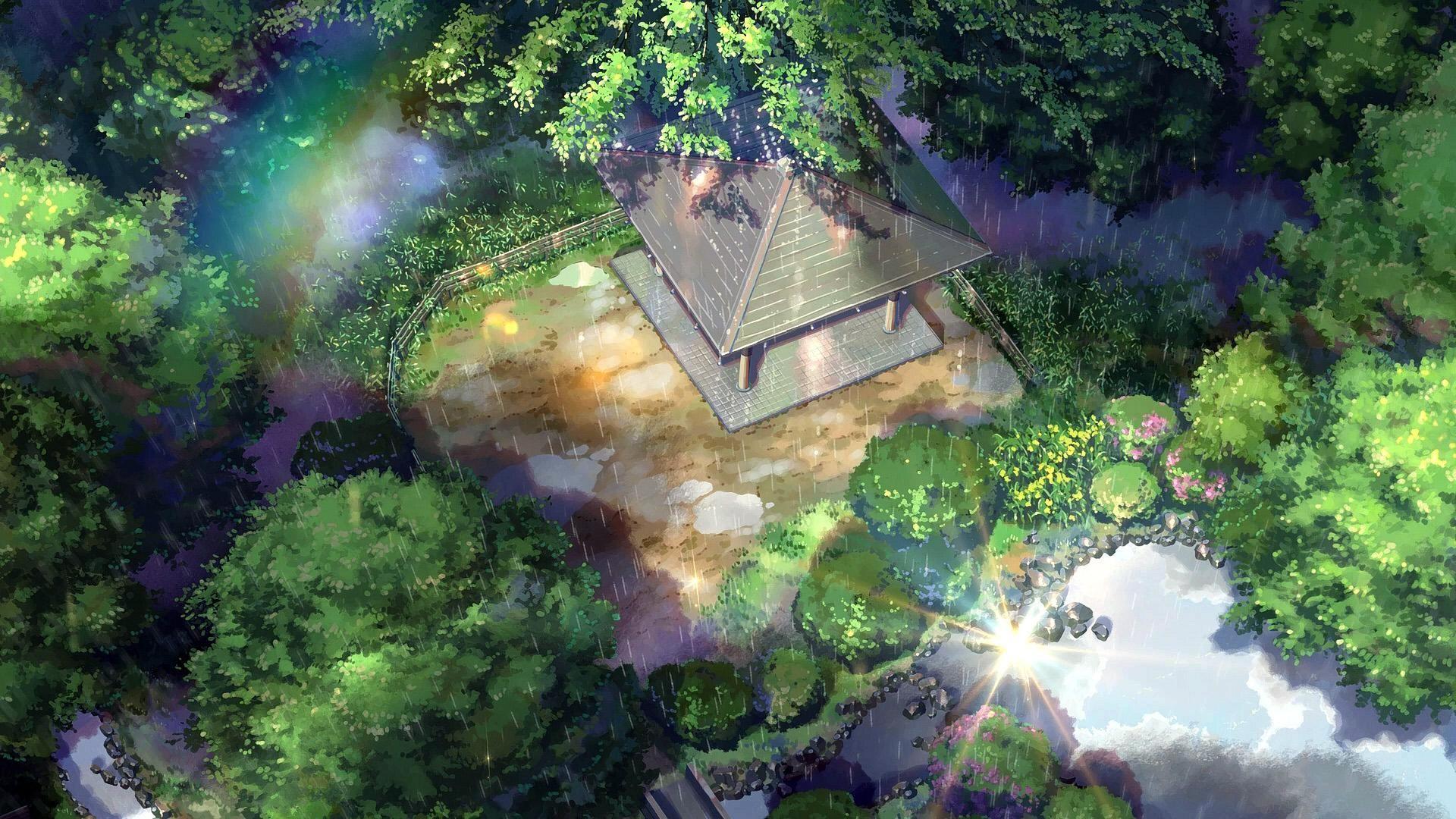 Anime Garden Wallpapers Top Free Anime Garden Backgrounds