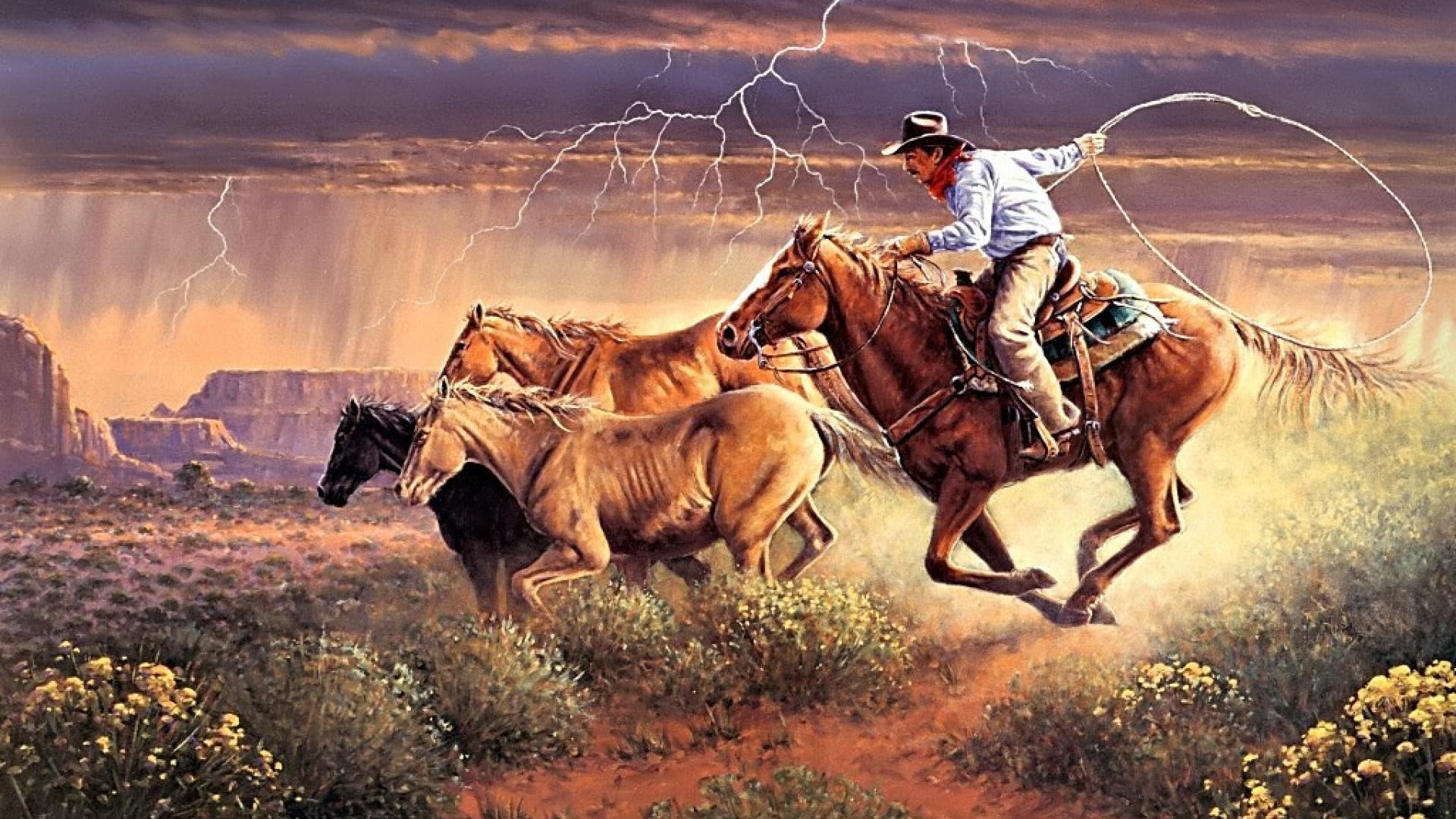 Cowboy Horse Wallpapers Top Free Cowboy Horse Backgrounds