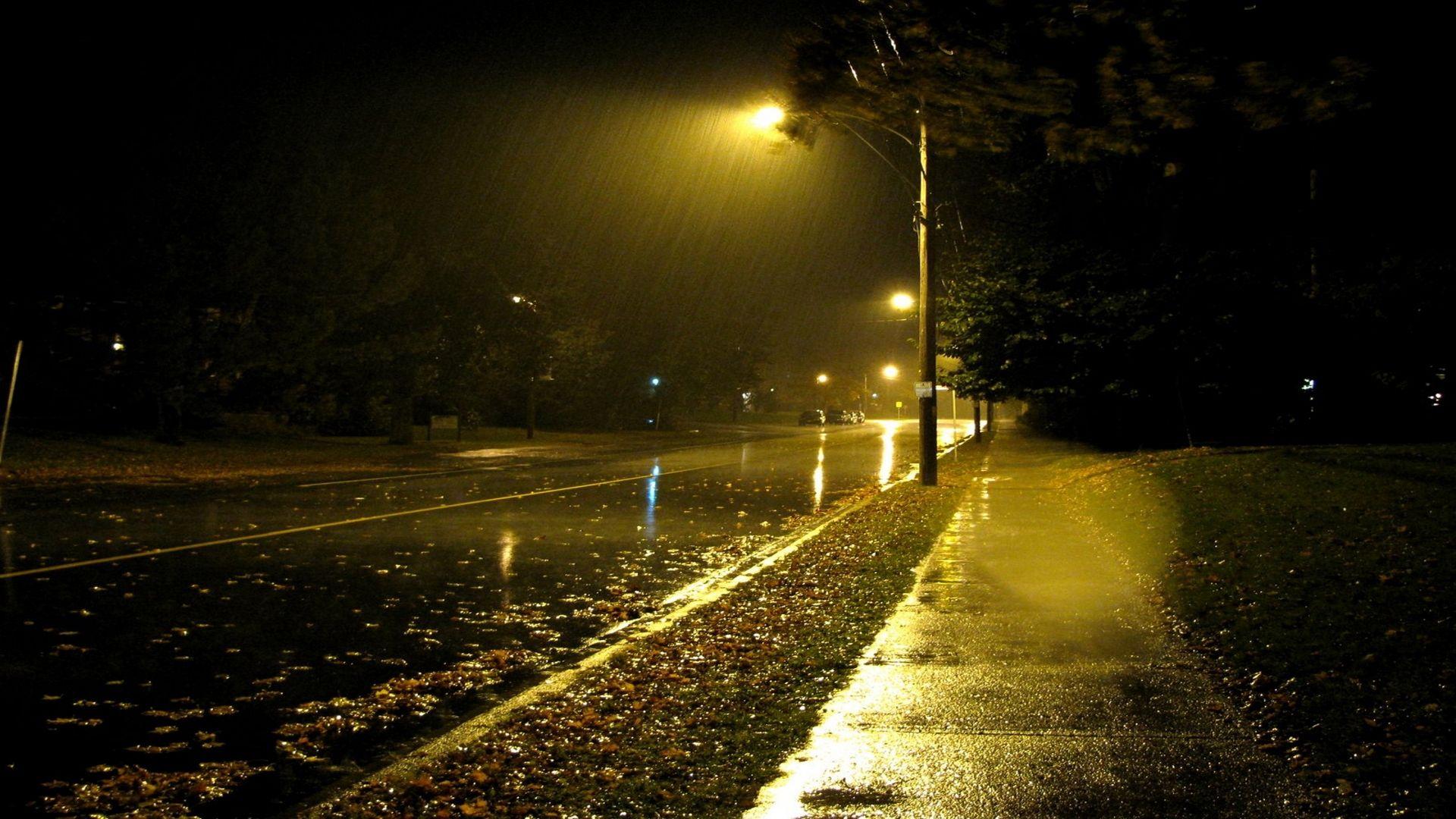 Rain Street Wallpapers Top Free Rain Street Backgrounds WallpaperAccess