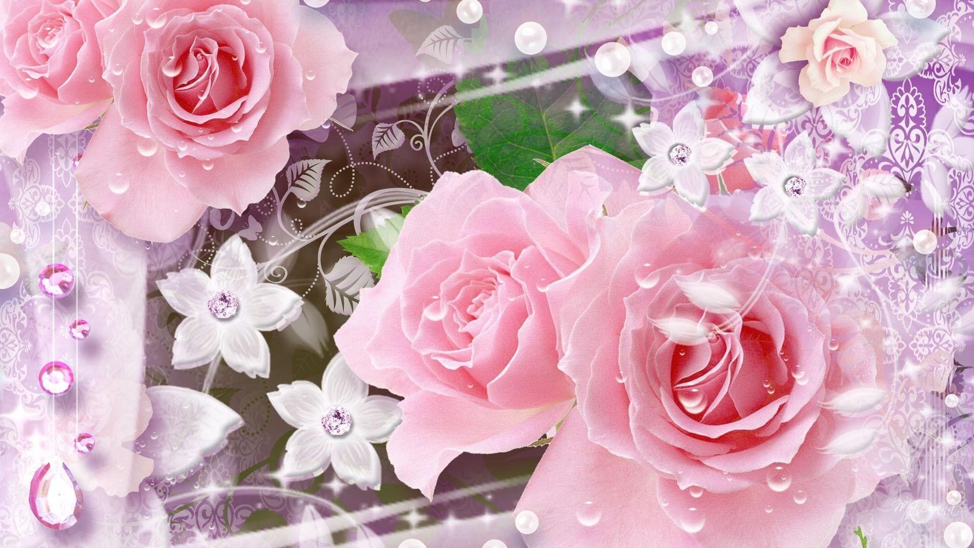 Diamond & Roses Wallpapers Top Free Diamond & Roses Backgrounds
