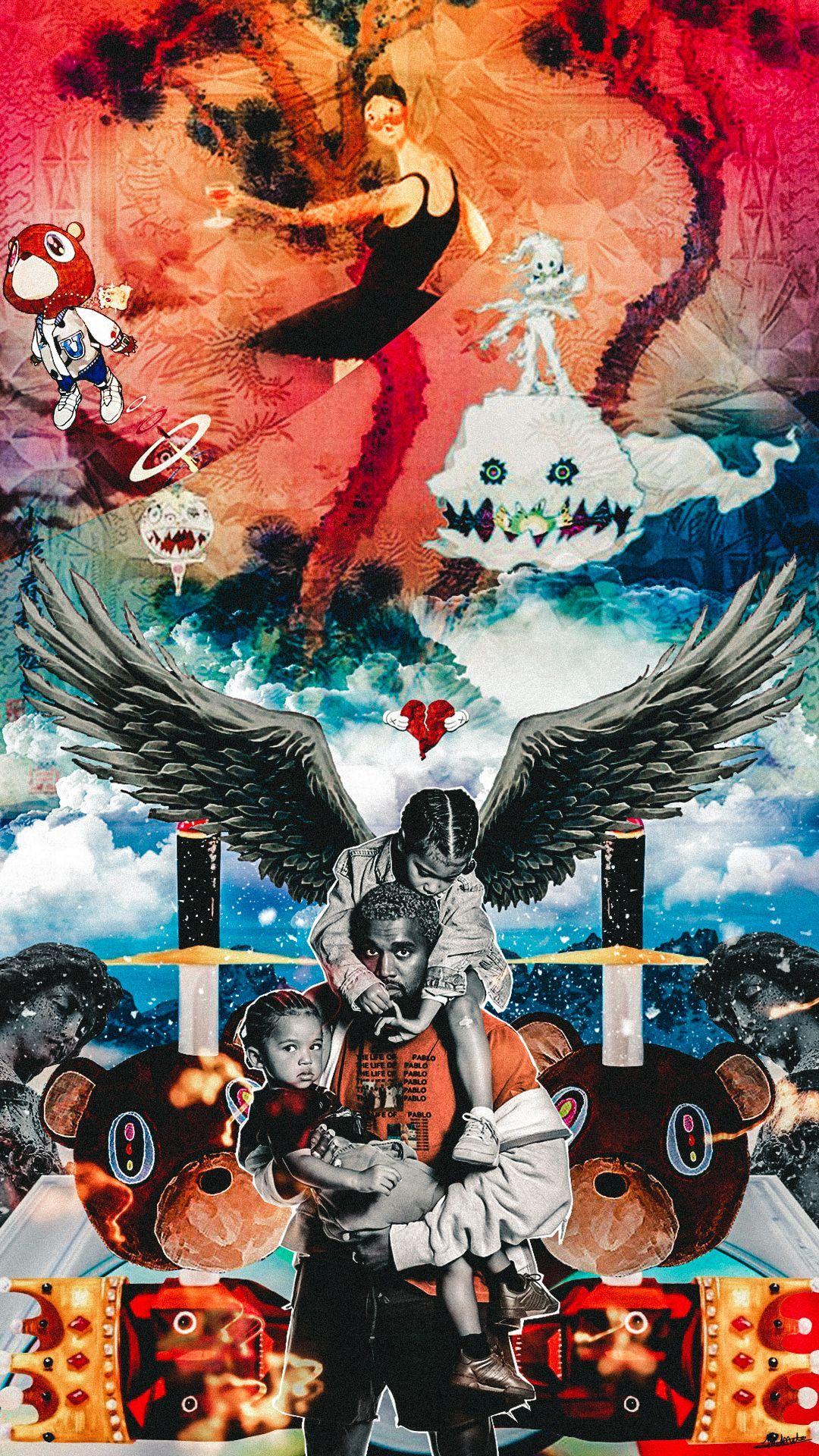 Discover 71+ kanye album cover wallpaper best in.cdgdbentre