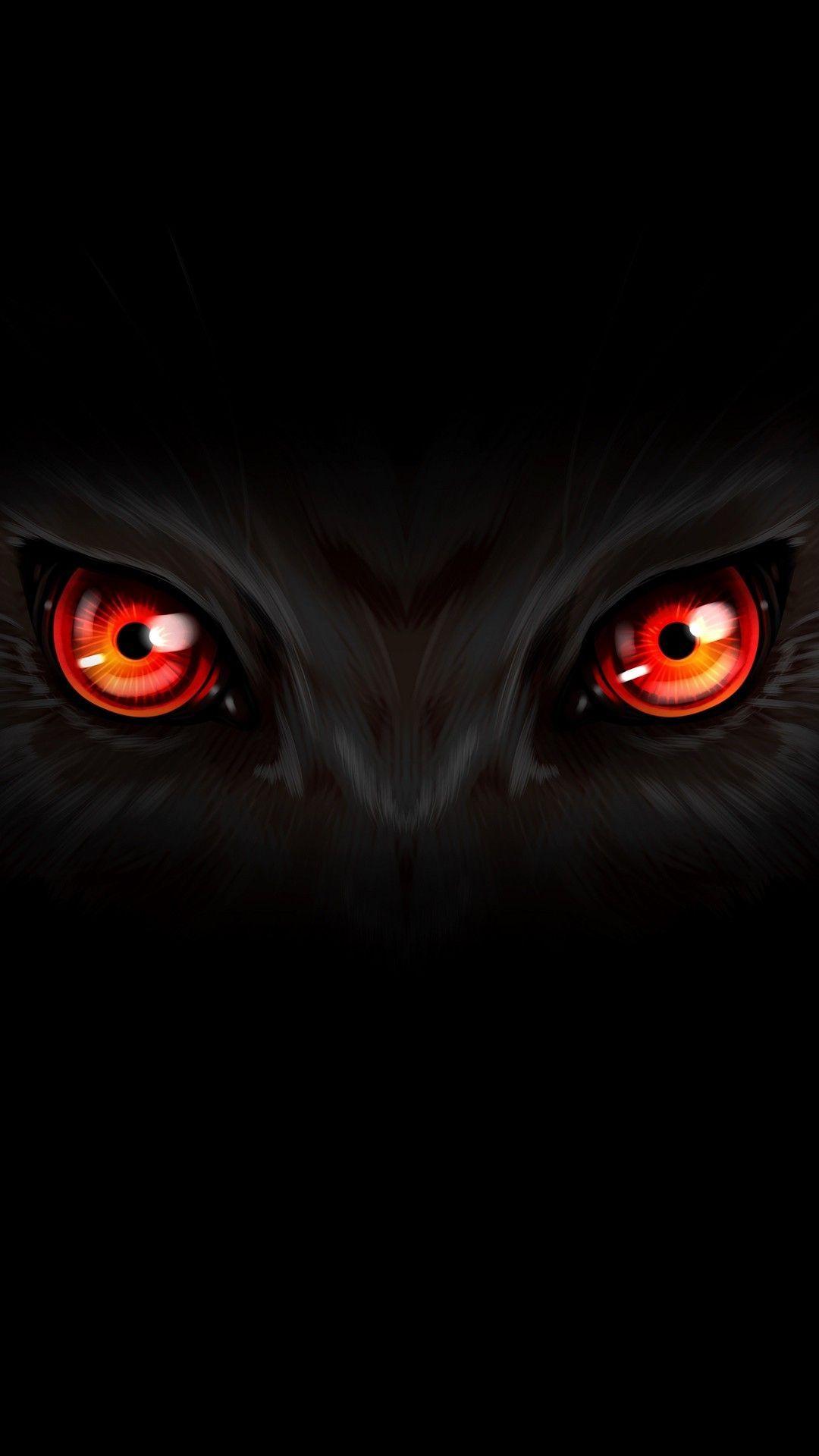 Red Eyes Wallpaper Hd