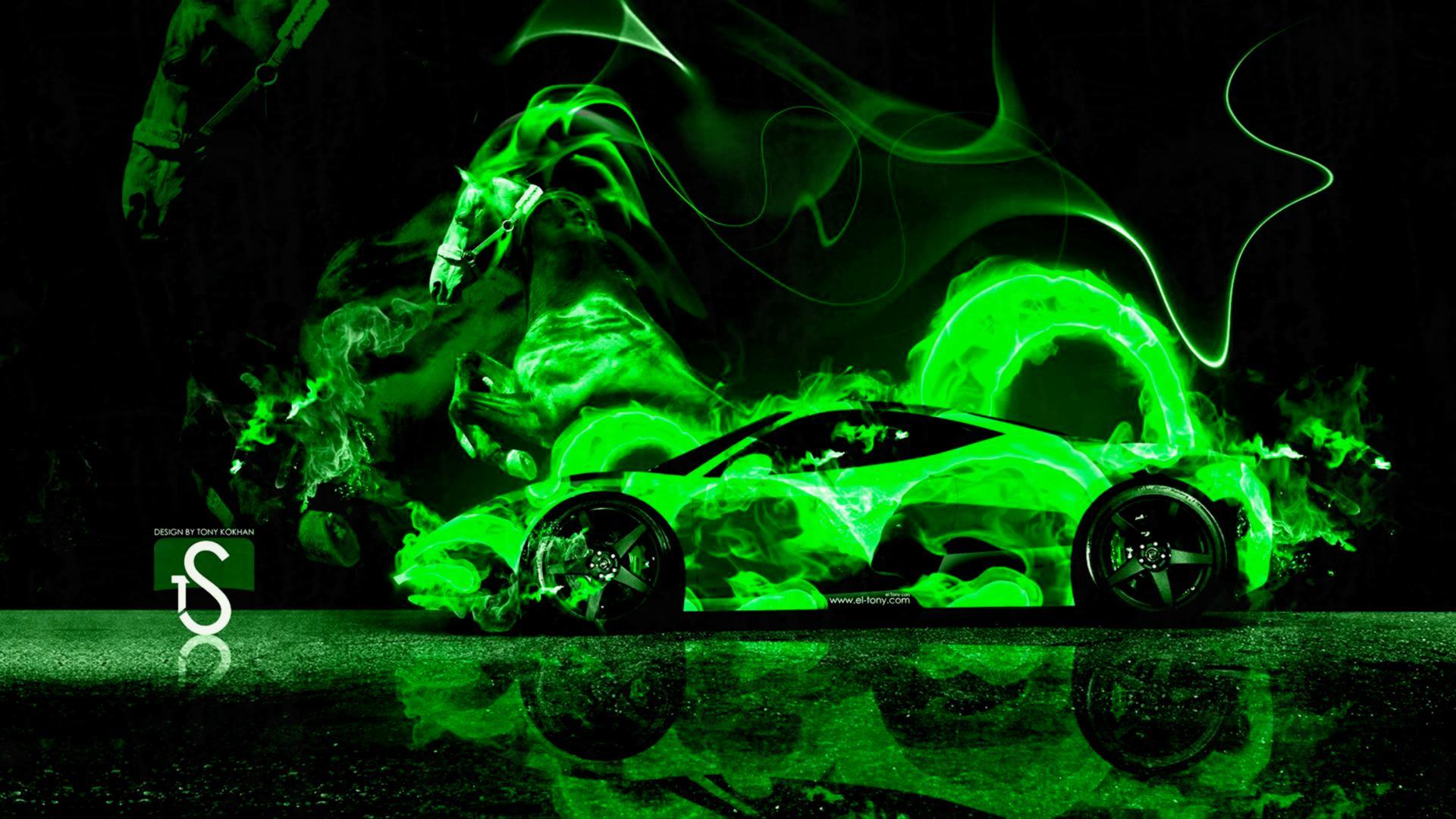 Green Fire Wallpapers Top Free Green Fire Backgrounds WallpaperAccess