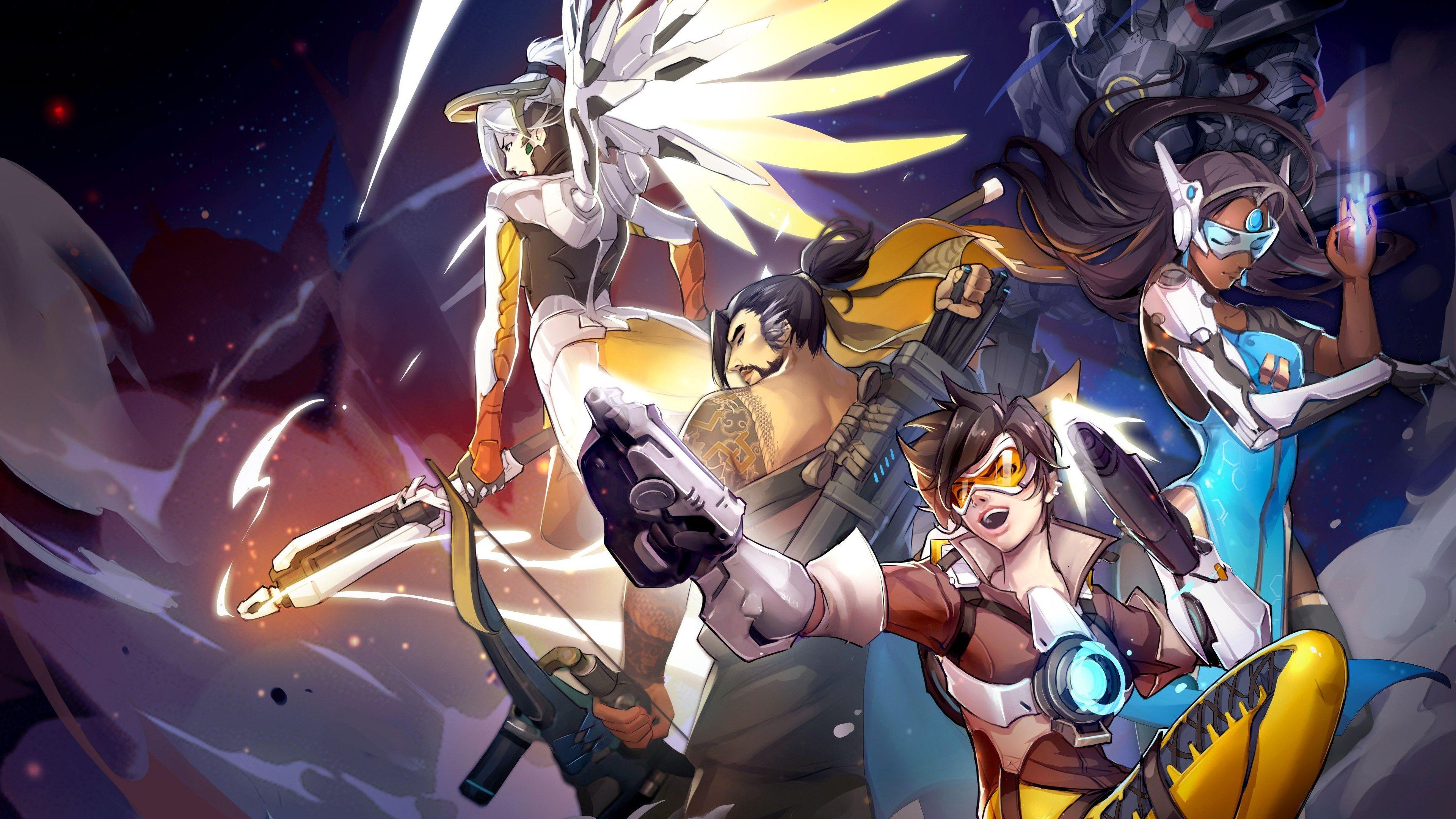 Overwatch 4K Wallpapers Top Free Overwatch 4K Backgrounds