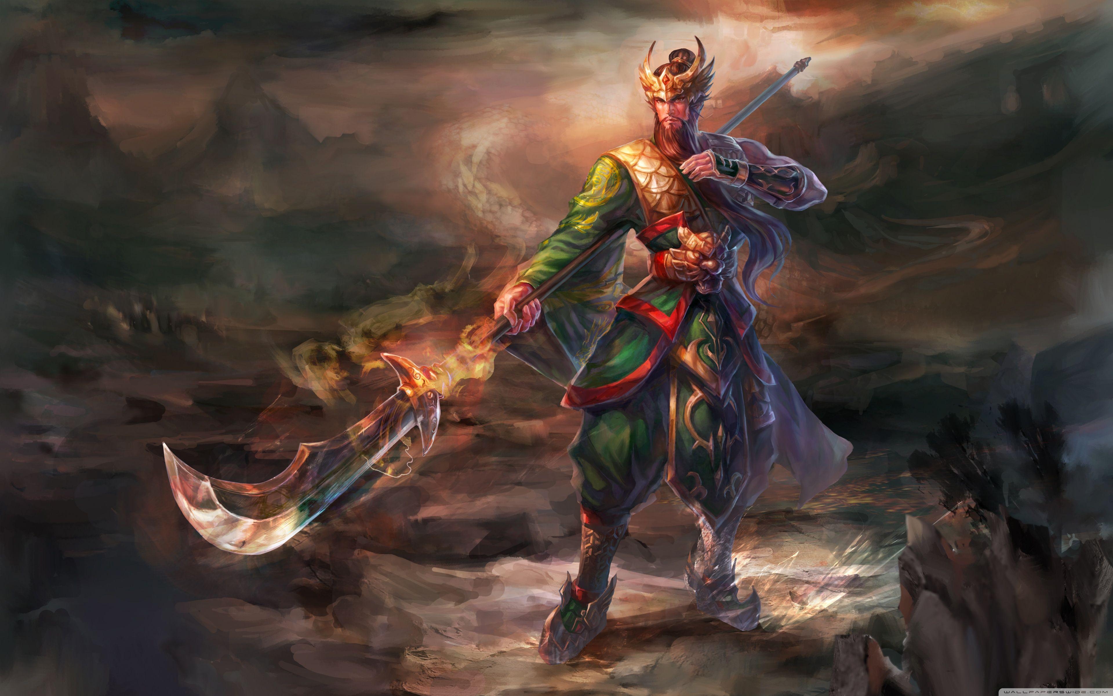 Guan Yu Wallpapers Top Free Guan Yu Backgrounds WallpaperAccess