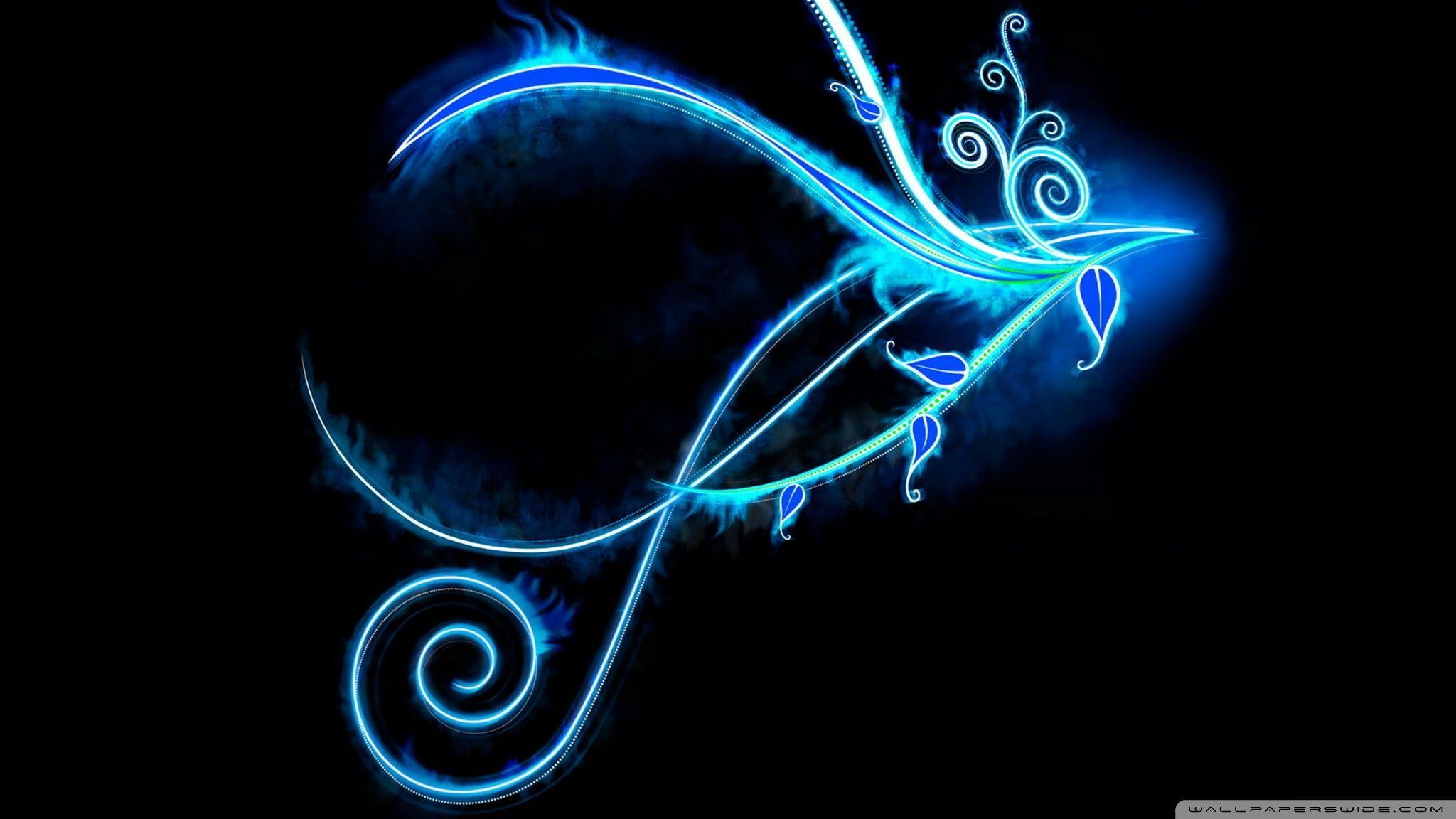 Neon Blue HD Wallpapers Top Free Neon Blue HD Backgrounds