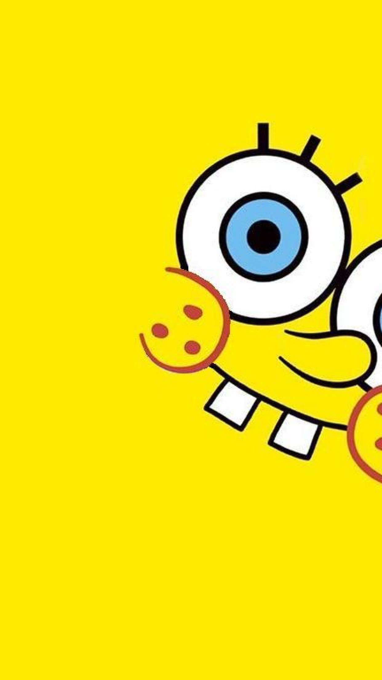 Aesthetic Yellow Iphone Wallpaper Spongebob Background All Phone