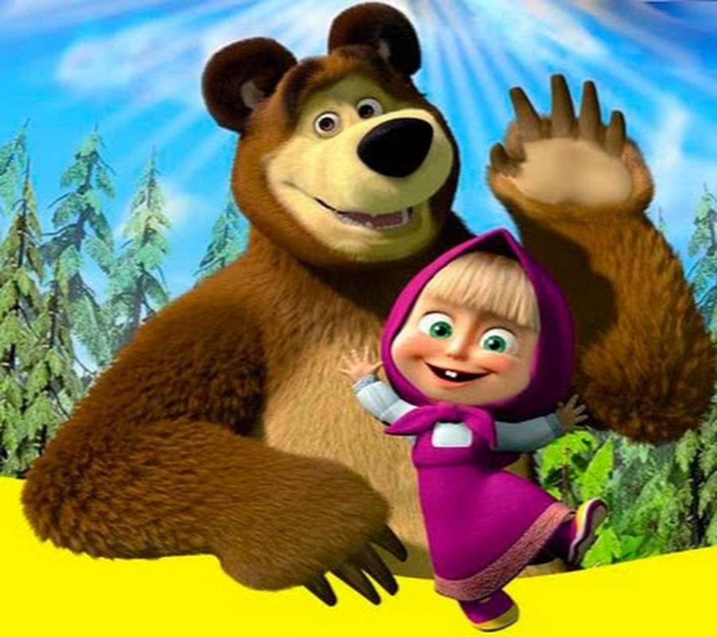 Masha and the Bear Wallpapers Top Free Masha and the