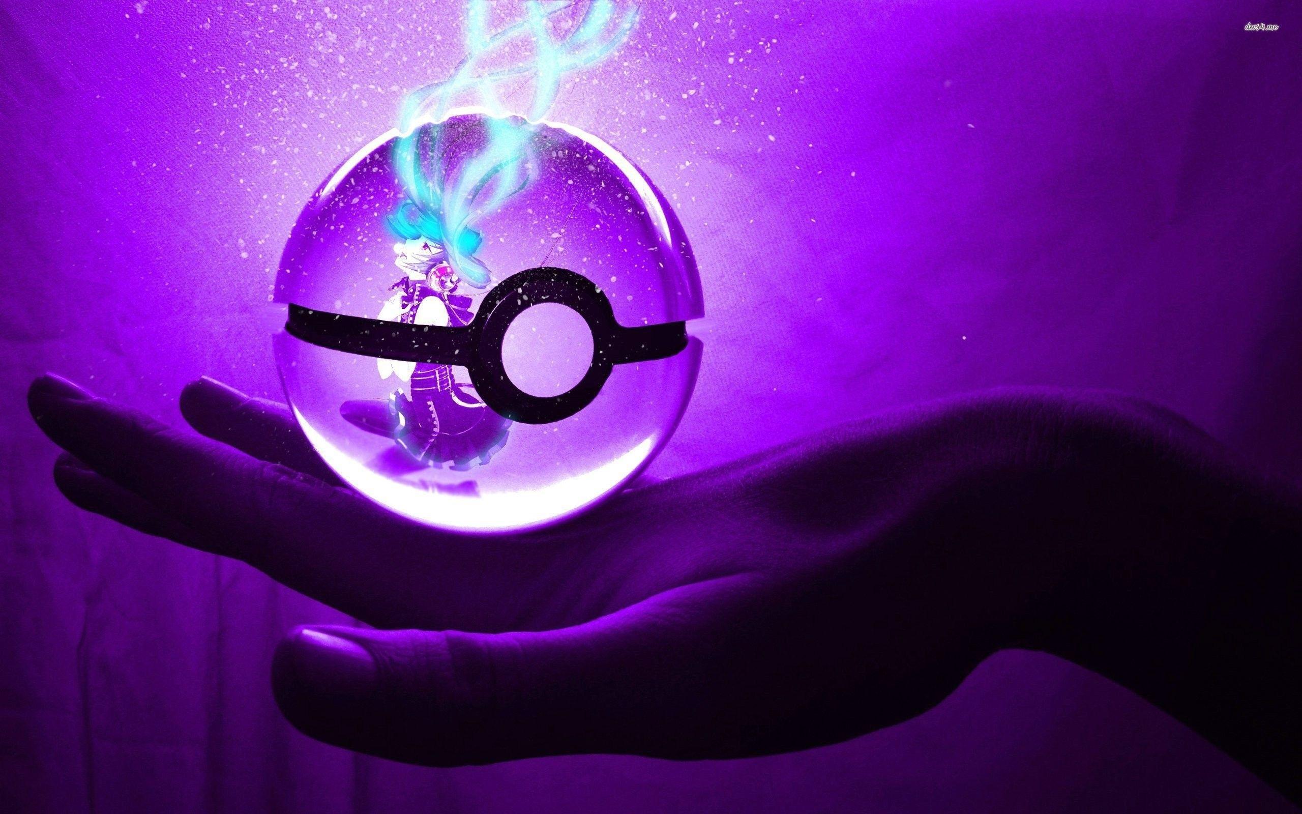 Purple Pokemon Background