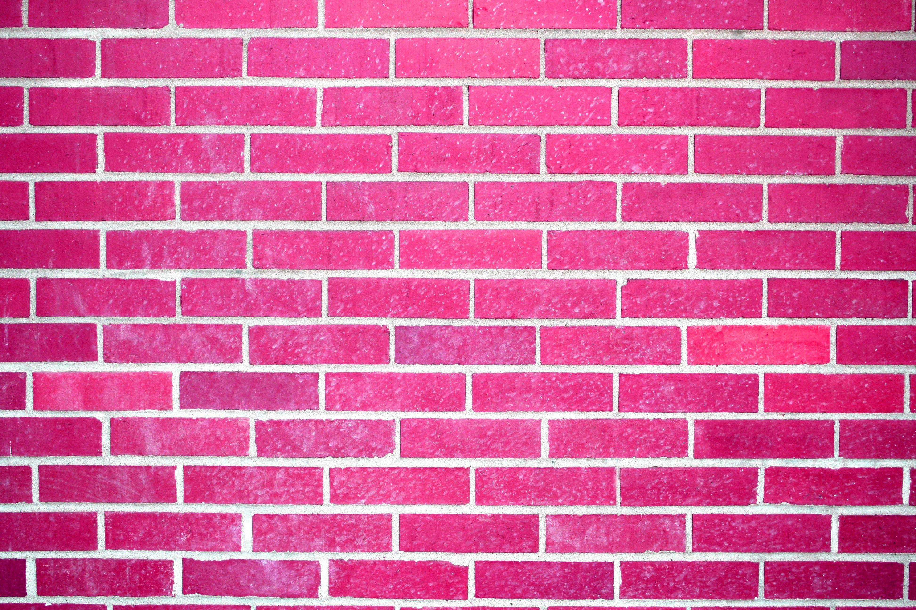 Pink Brick Wallpapers Top Free Pink Brick Backgrounds WallpaperAccess