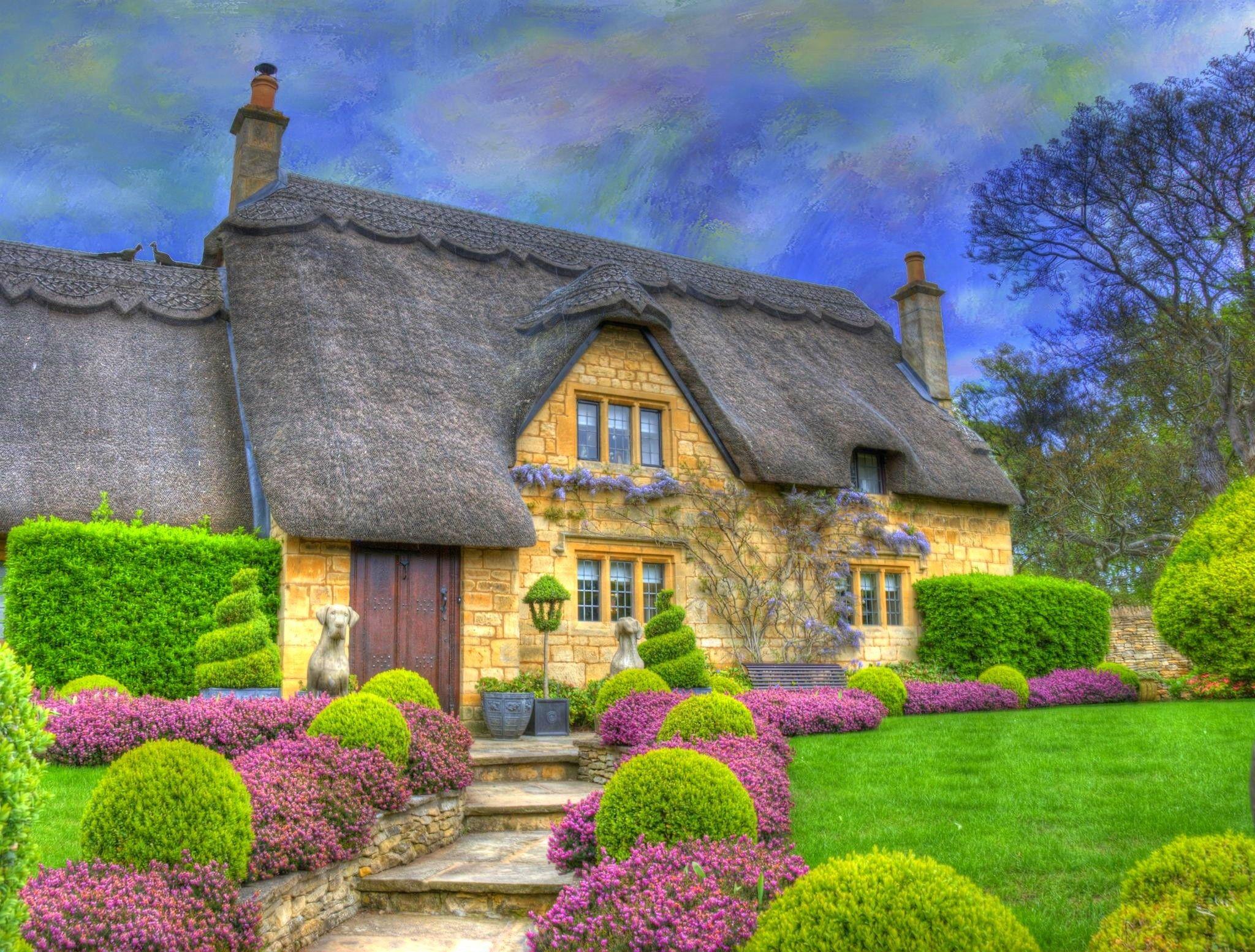 Cottage Garden Wallpapers Top Free Cottage Garden Backgrounds