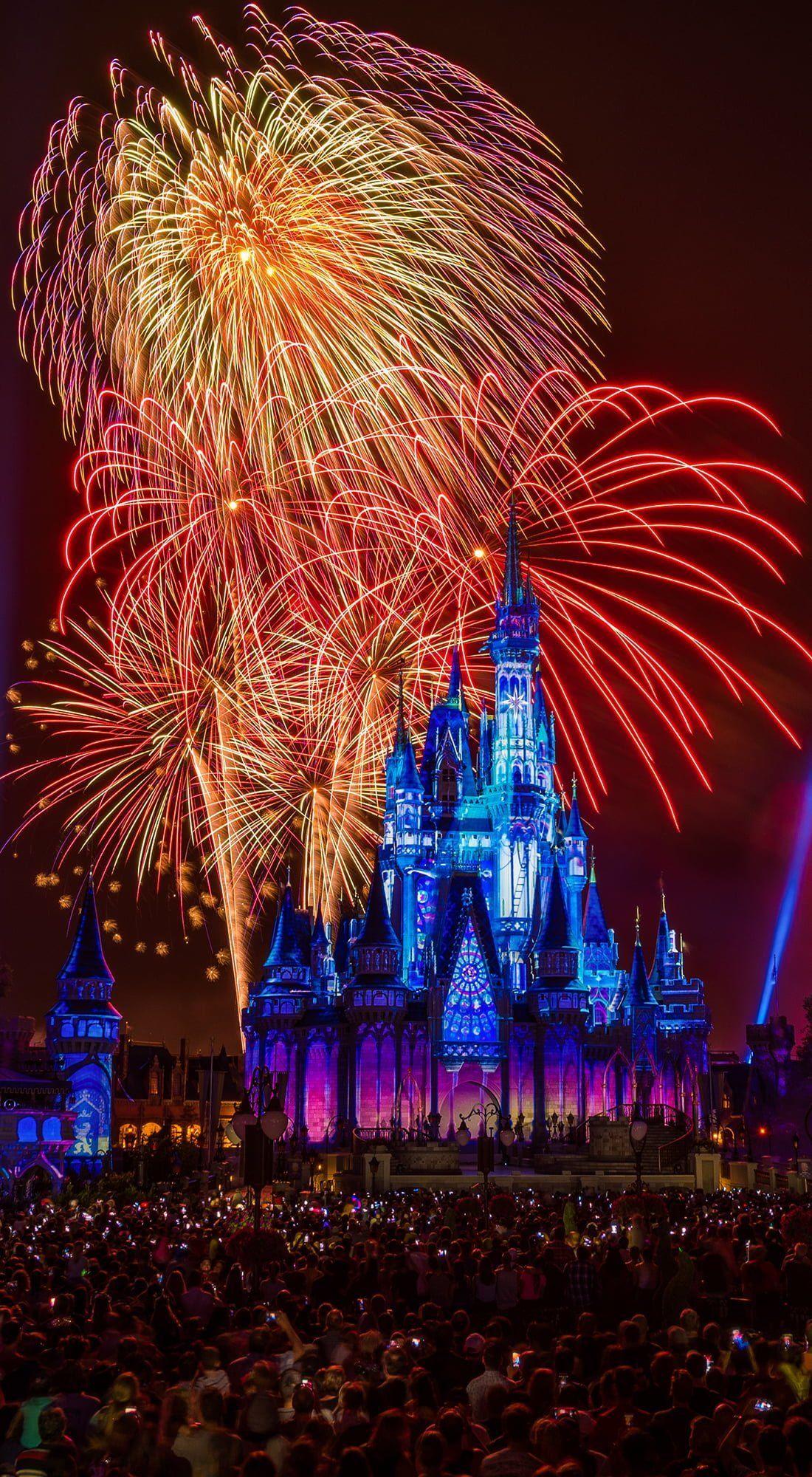 Disney Fireworks Wallpapers Top Free Disney Fireworks Backgrounds