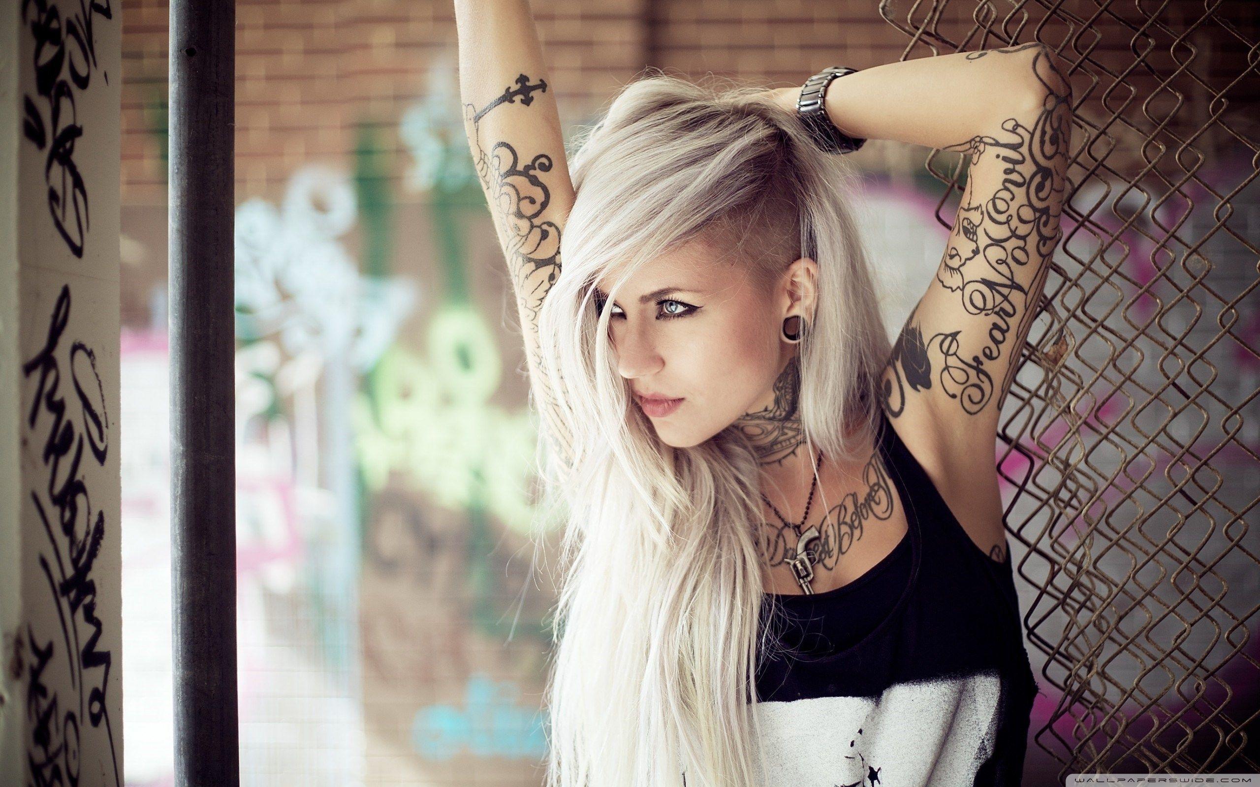 Tattoo Girl Wallpapers Top Free Tattoo Girl Backgrounds WallpaperAccess