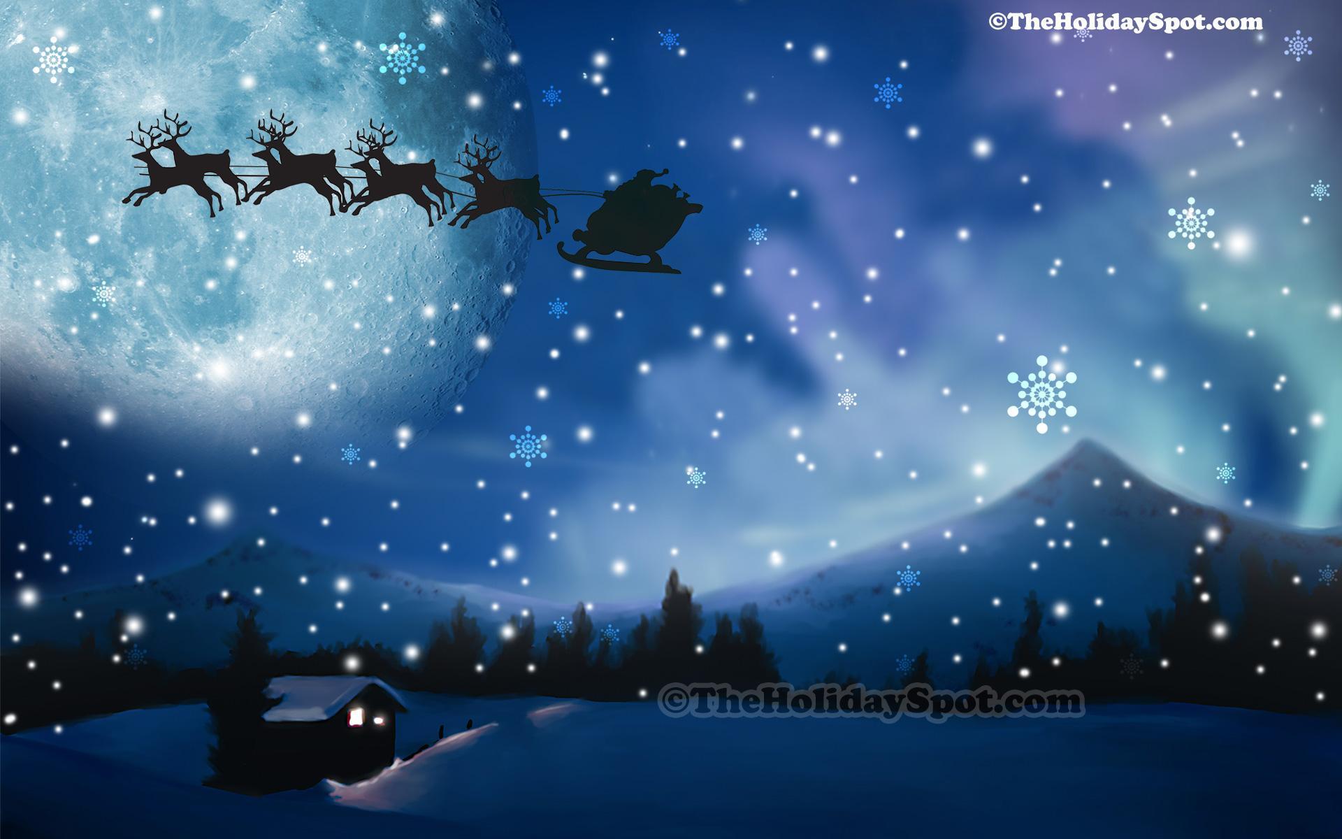 Christmas Sky Wallpapers Top Free Christmas Sky Backgrounds