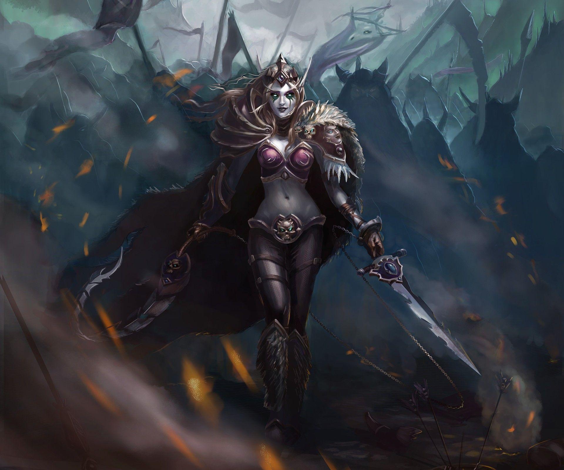 Sylvanas Wallpapers Top Free Sylvanas Backgrounds WallpaperAccess