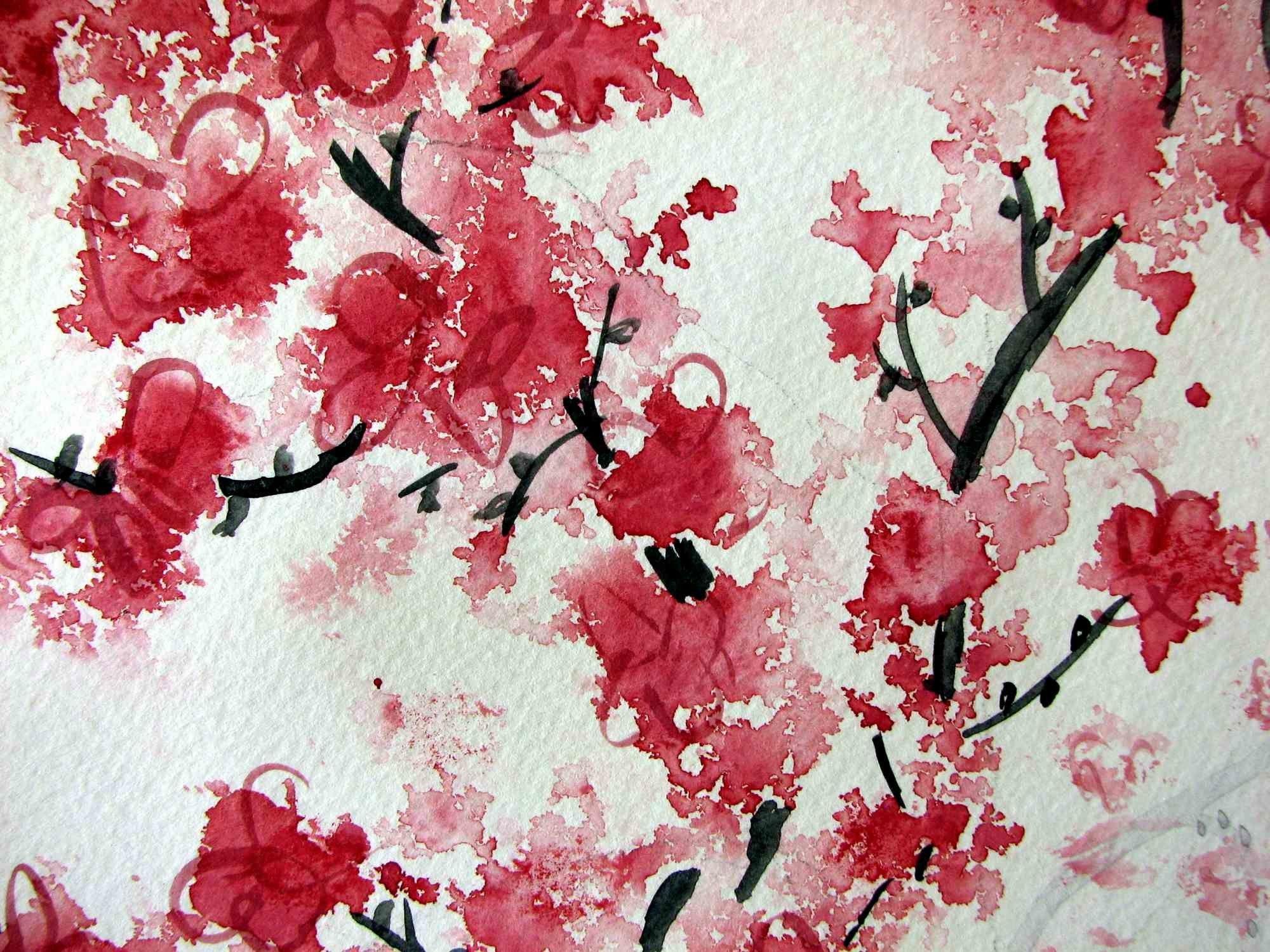 Flower Painting Wallpapers Top Free Flower Painting Backgrounds