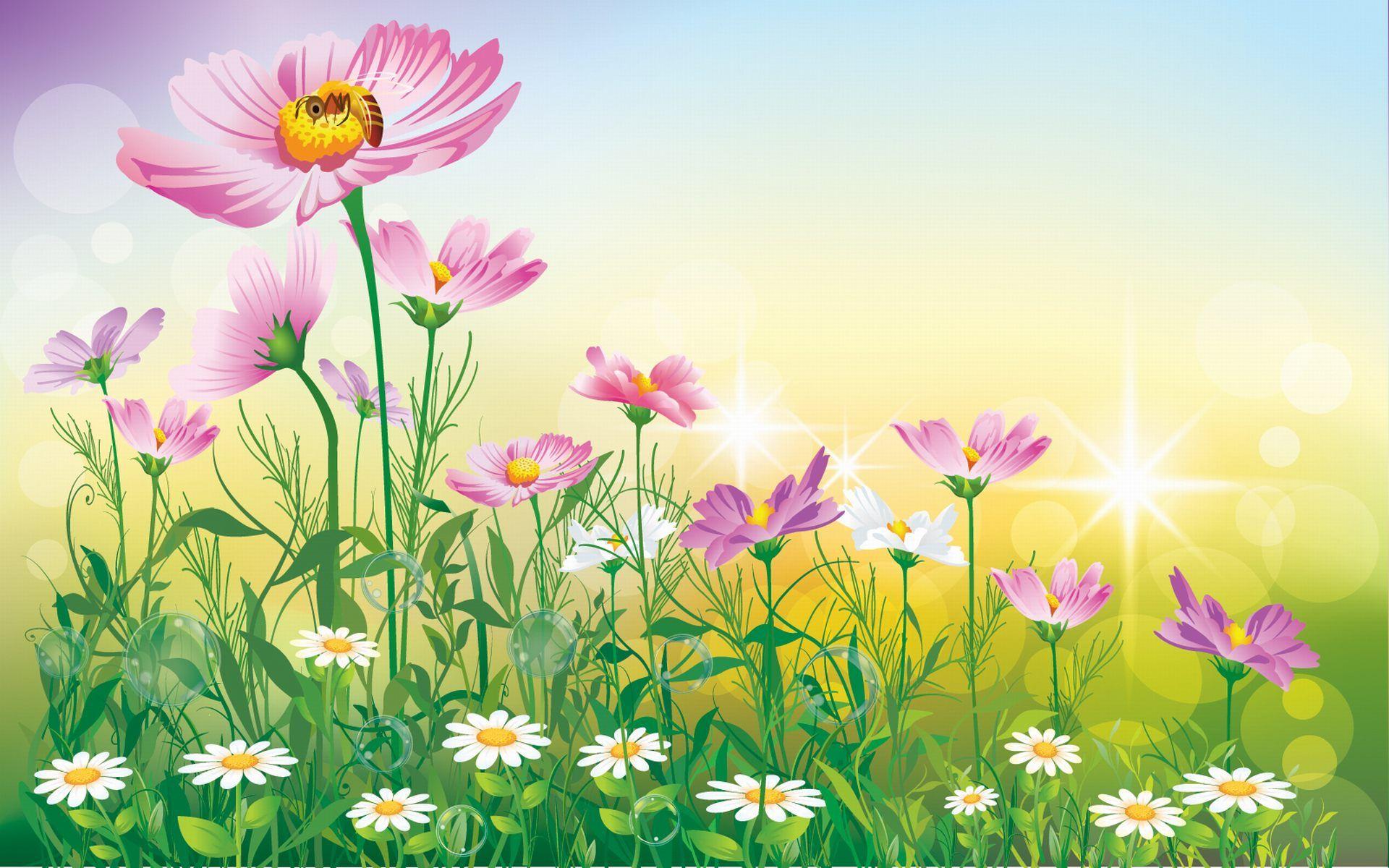 Flower Painting Wallpapers Top Free Flower Painting Backgrounds WallpaperAccess