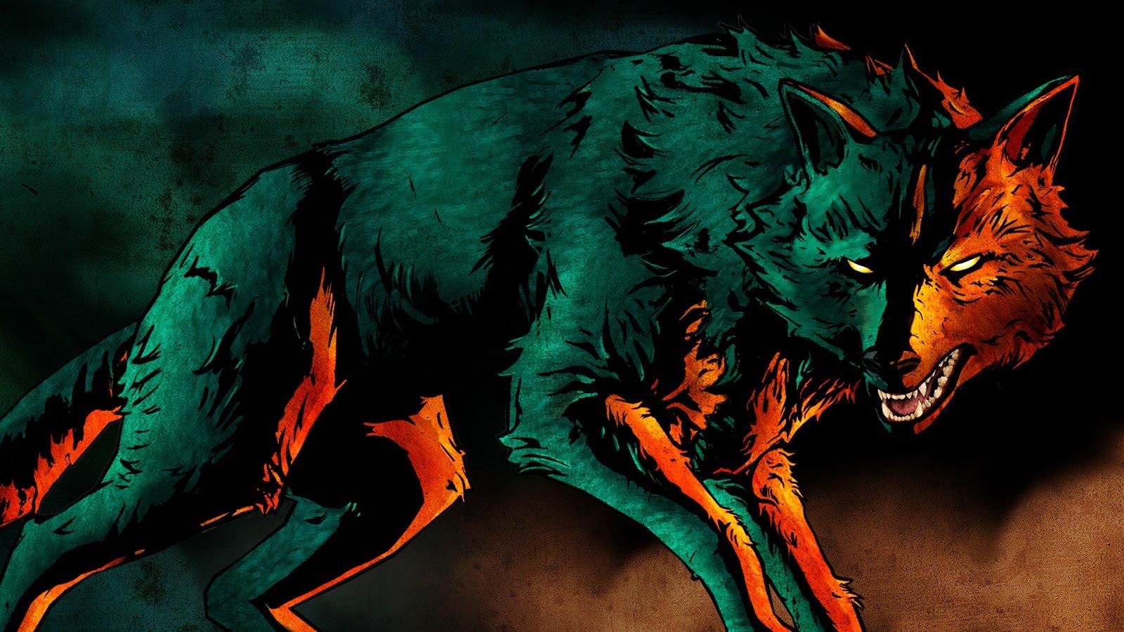 Green Wolf Wallpapers Top Free Green Wolf Backgrounds WallpaperAccess