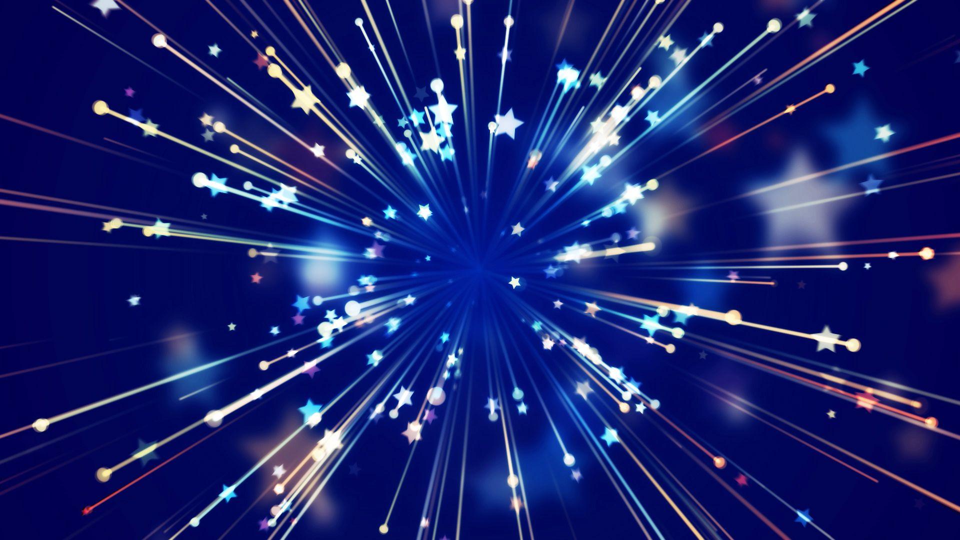 Celebration Blue Background