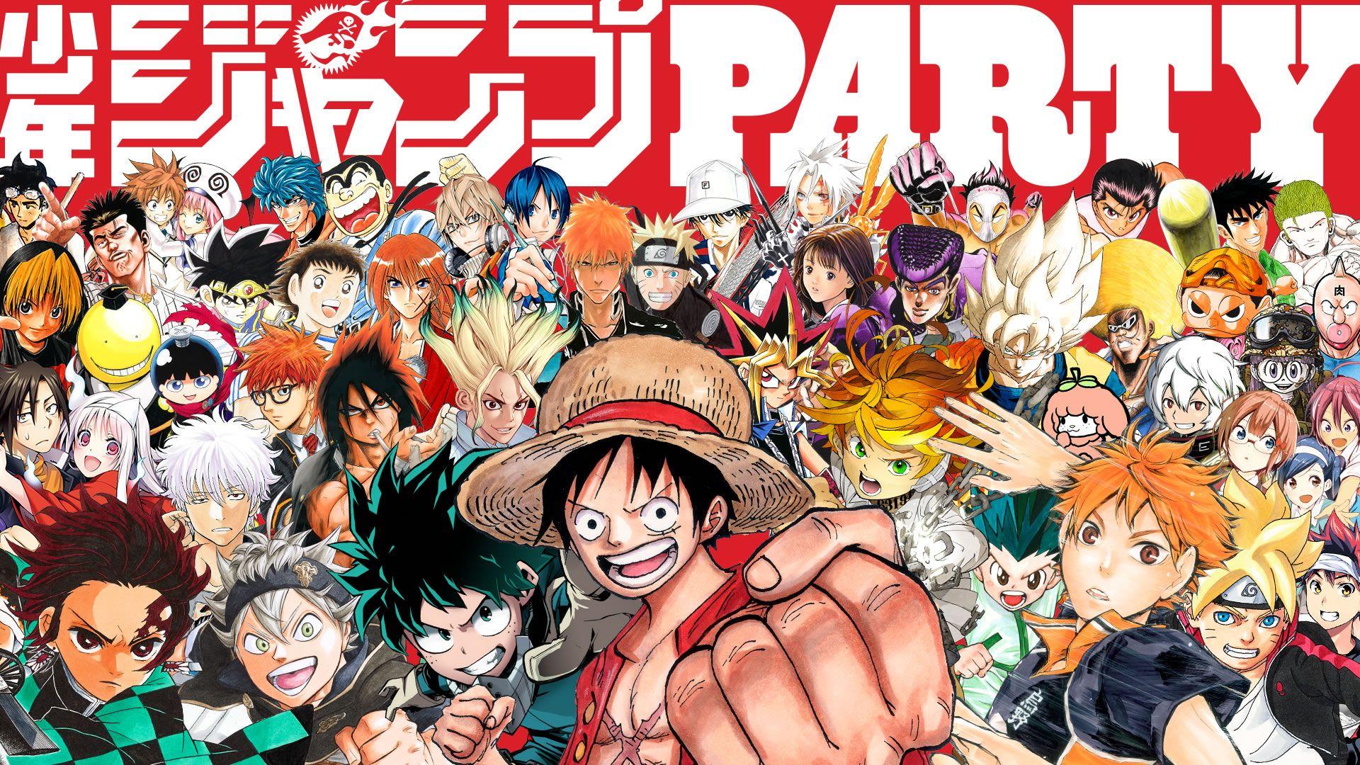 Shonen Jump Wallpapers Top Free Shonen Jump Backgrounds WallpaperAccess