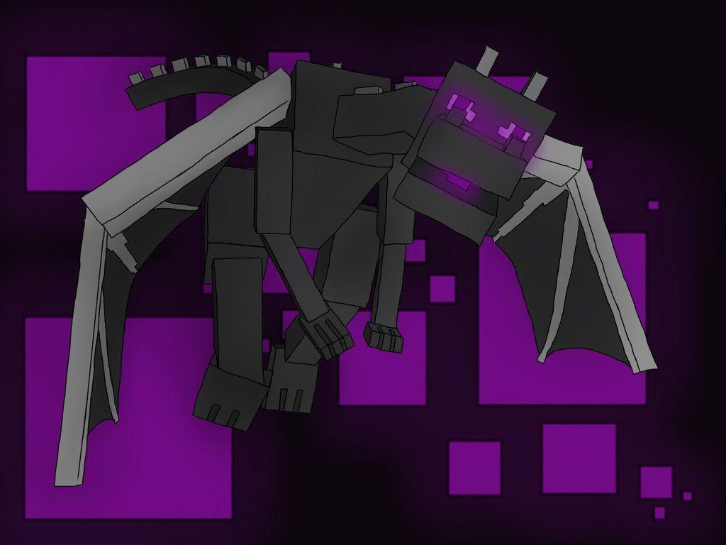 Minecraft Ender Dragon Wallpapers Top Free Minecraft Ender Dragon