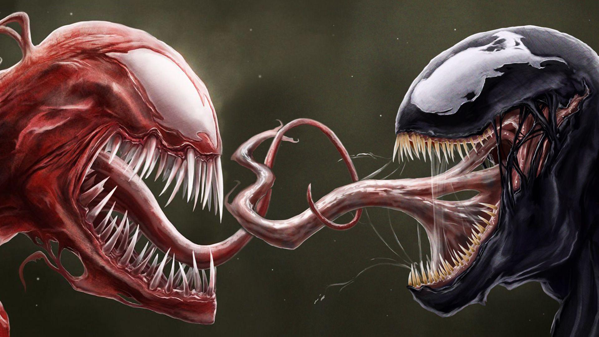 Venom vs Carnage Wallpapers Top Free Venom vs Carnage Backgrounds WallpaperAccess