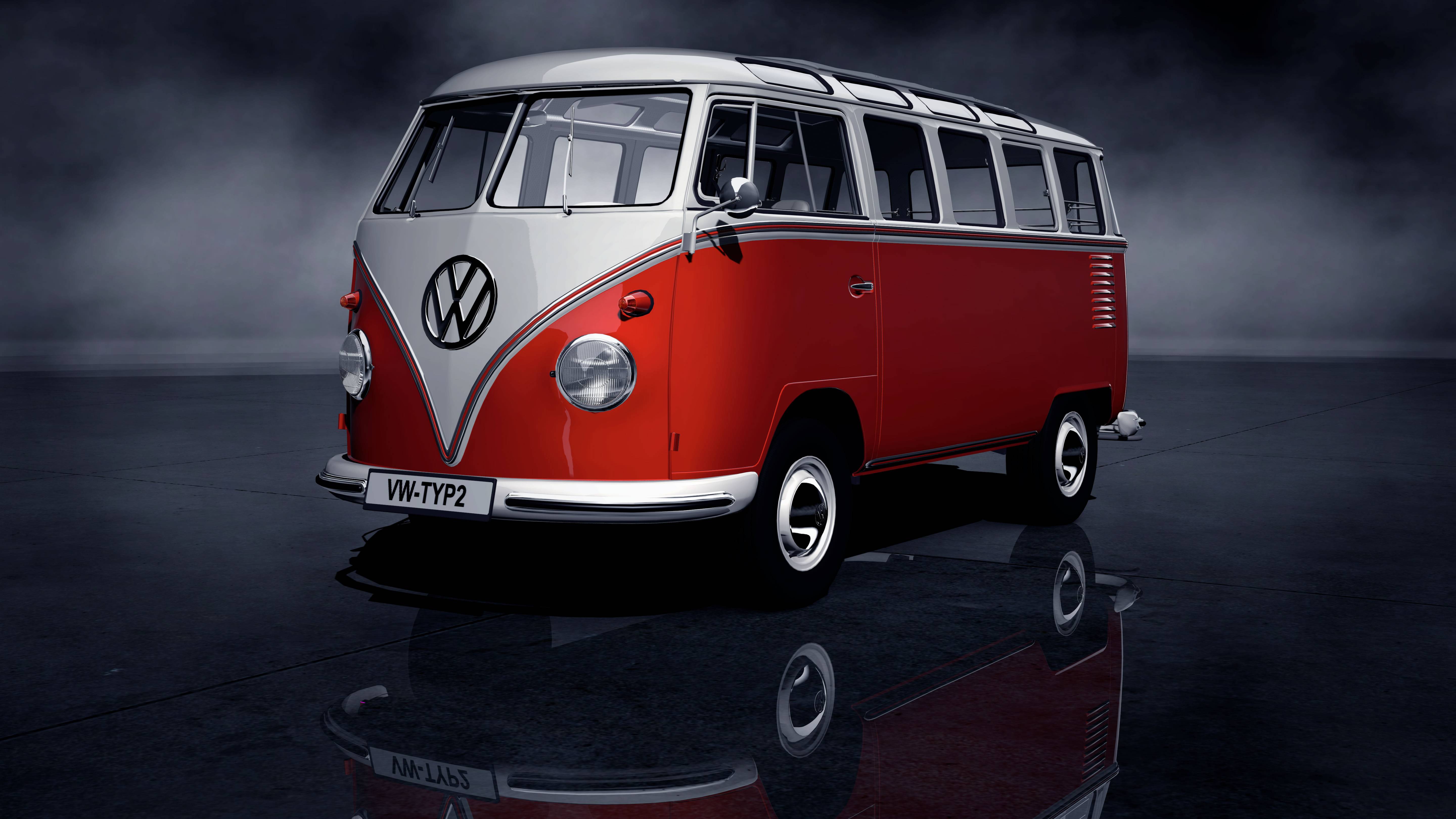 Vw Bus Wallpapers Top Free Vw Bus Backgrounds WallpaperAccess