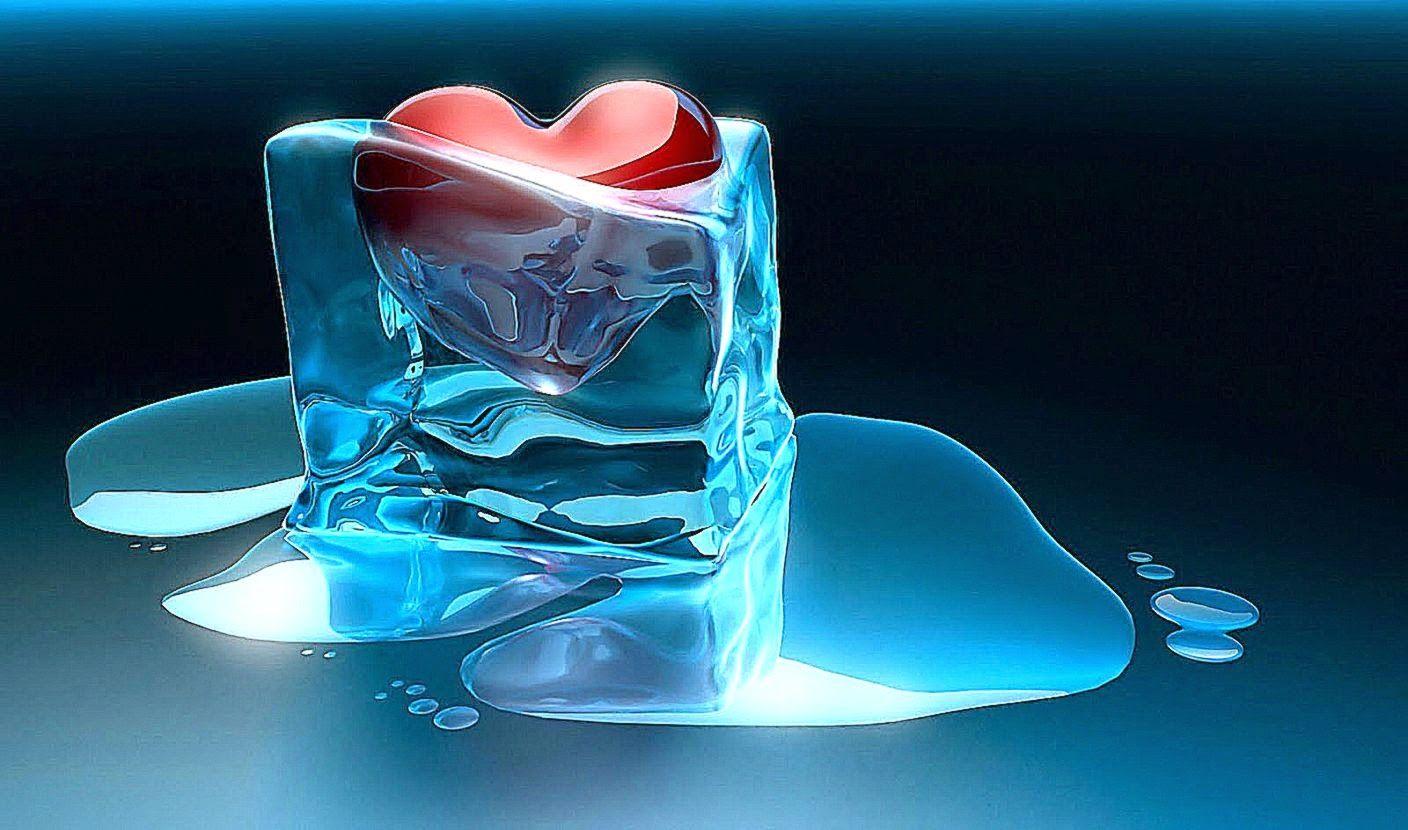 Ice Heart Wallpapers Top Free Ice Heart Backgrounds WallpaperAccess