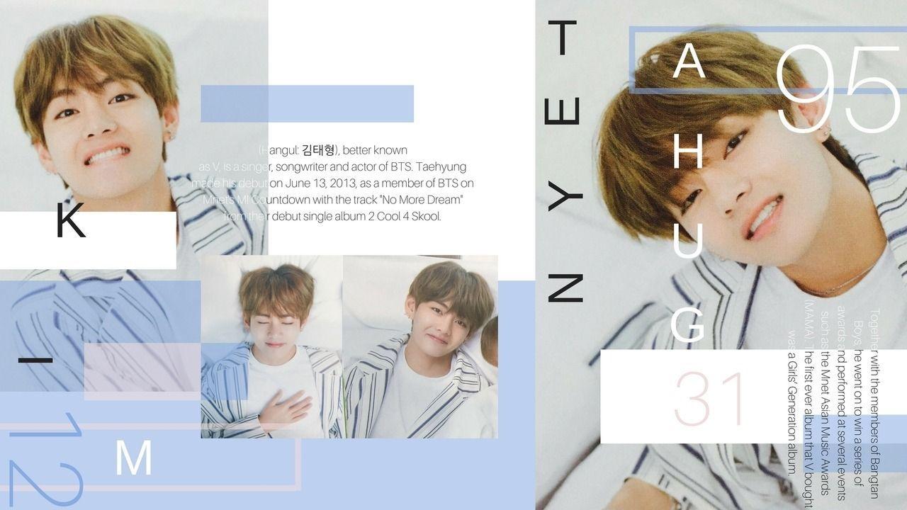 Bts V Aesthetic Desktop Wallpapers - Top Free Bts V Aesthetic Desktop  Backgrounds - Wallpaperaccess