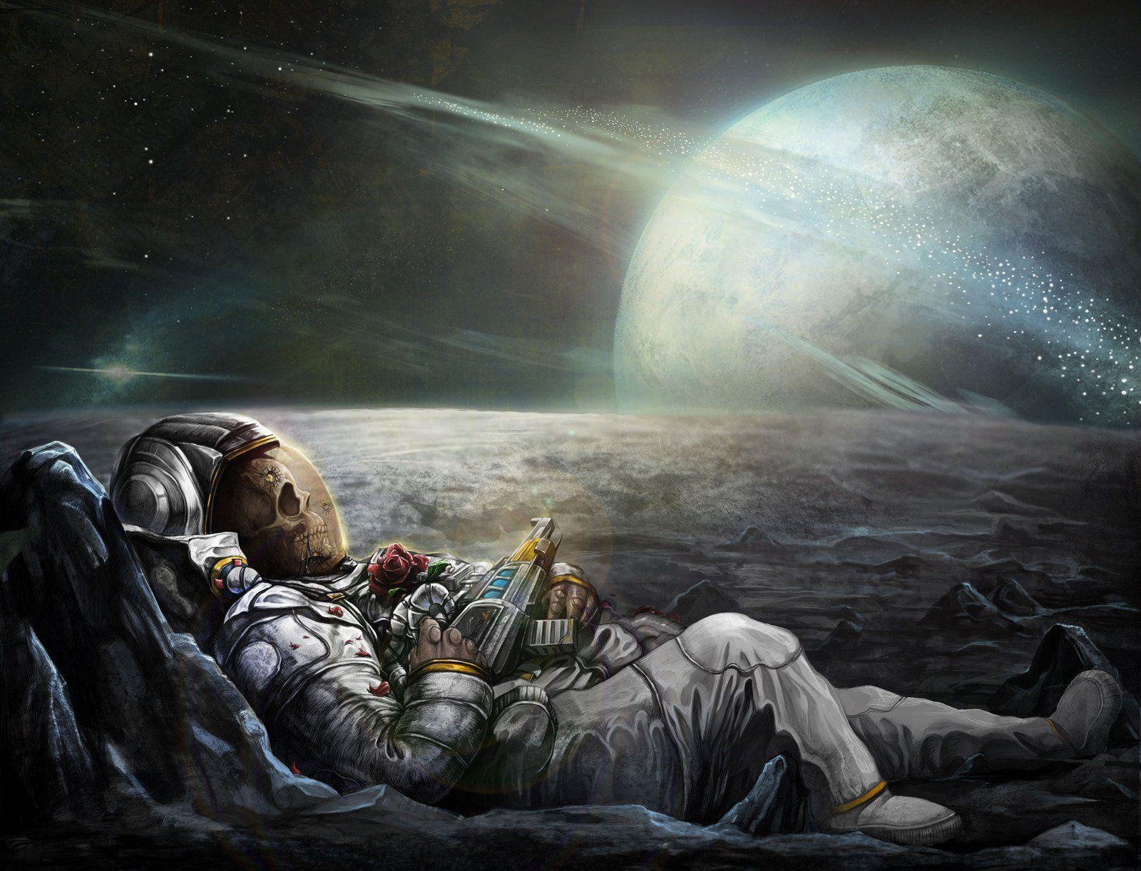 Astronaut On Moon Wallpapers Top Free Astronaut On Moon Backgrounds