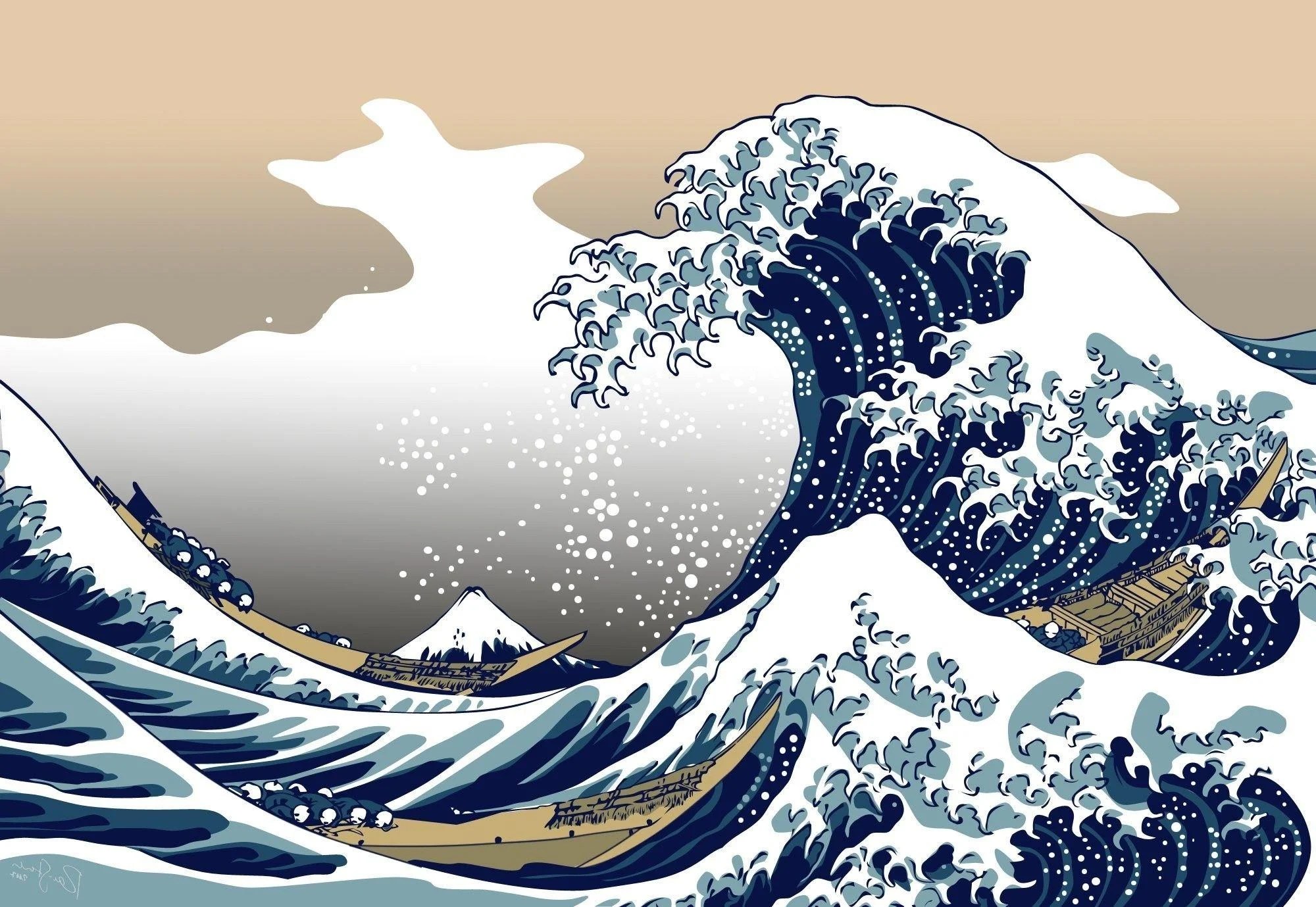 The Great Wave Wallpapers Top Free The Great Wave Backgrounds