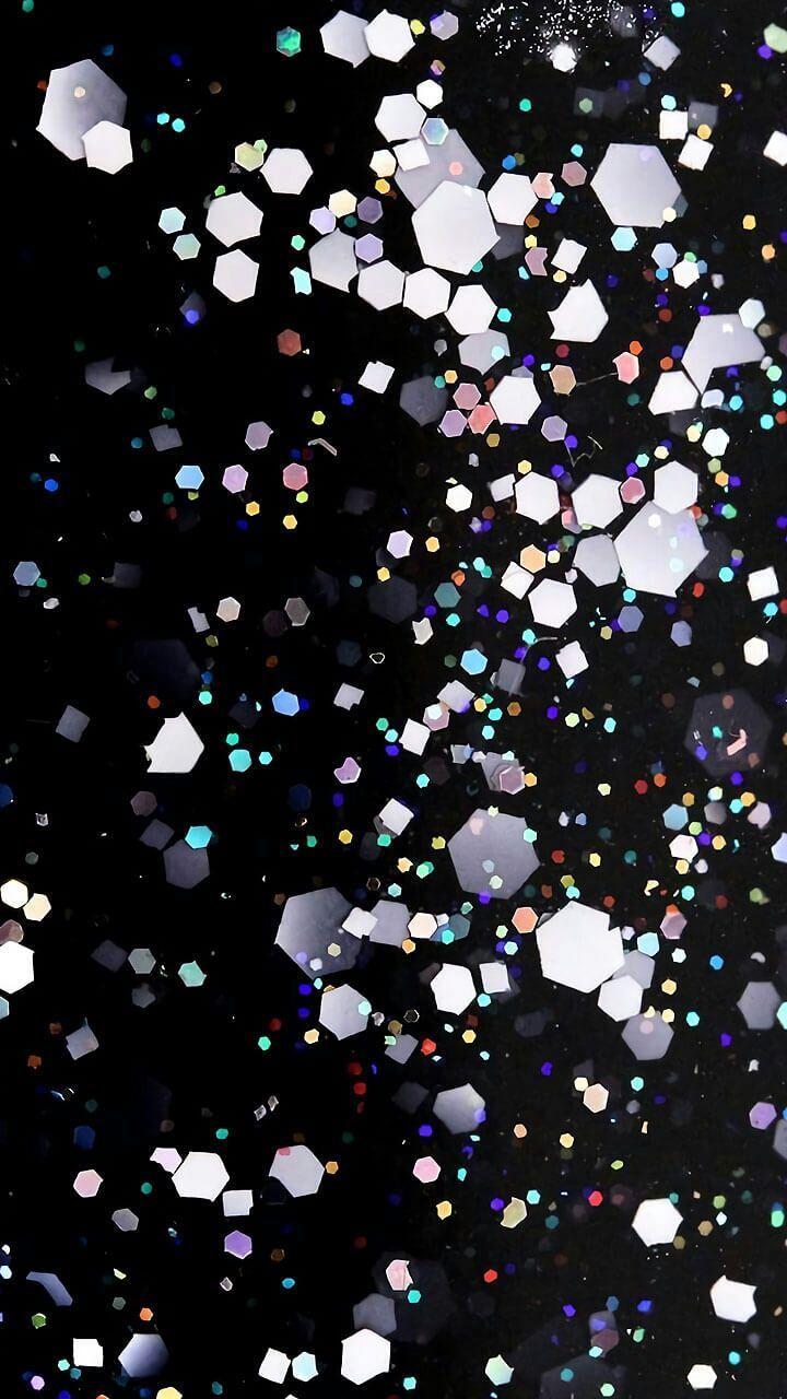 Black Glitter iPhone Wallpapers Top Free Black Glitter iPhone