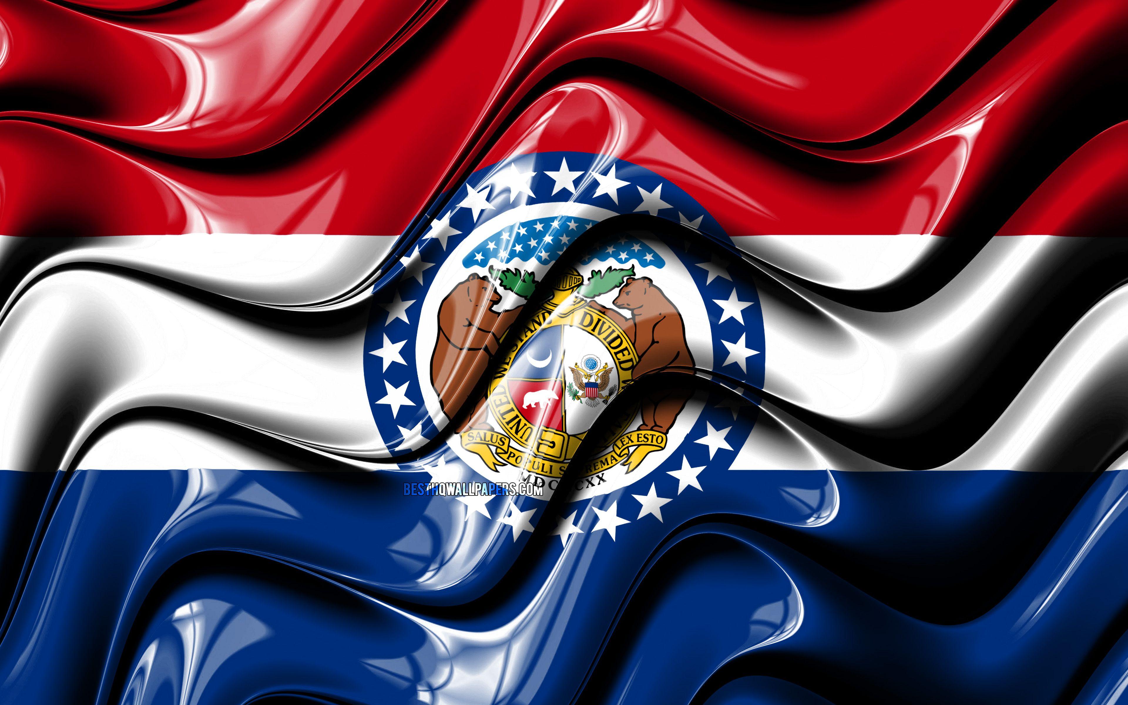 Missouri Flag Wallpapers Top Free Missouri Flag Backgrounds