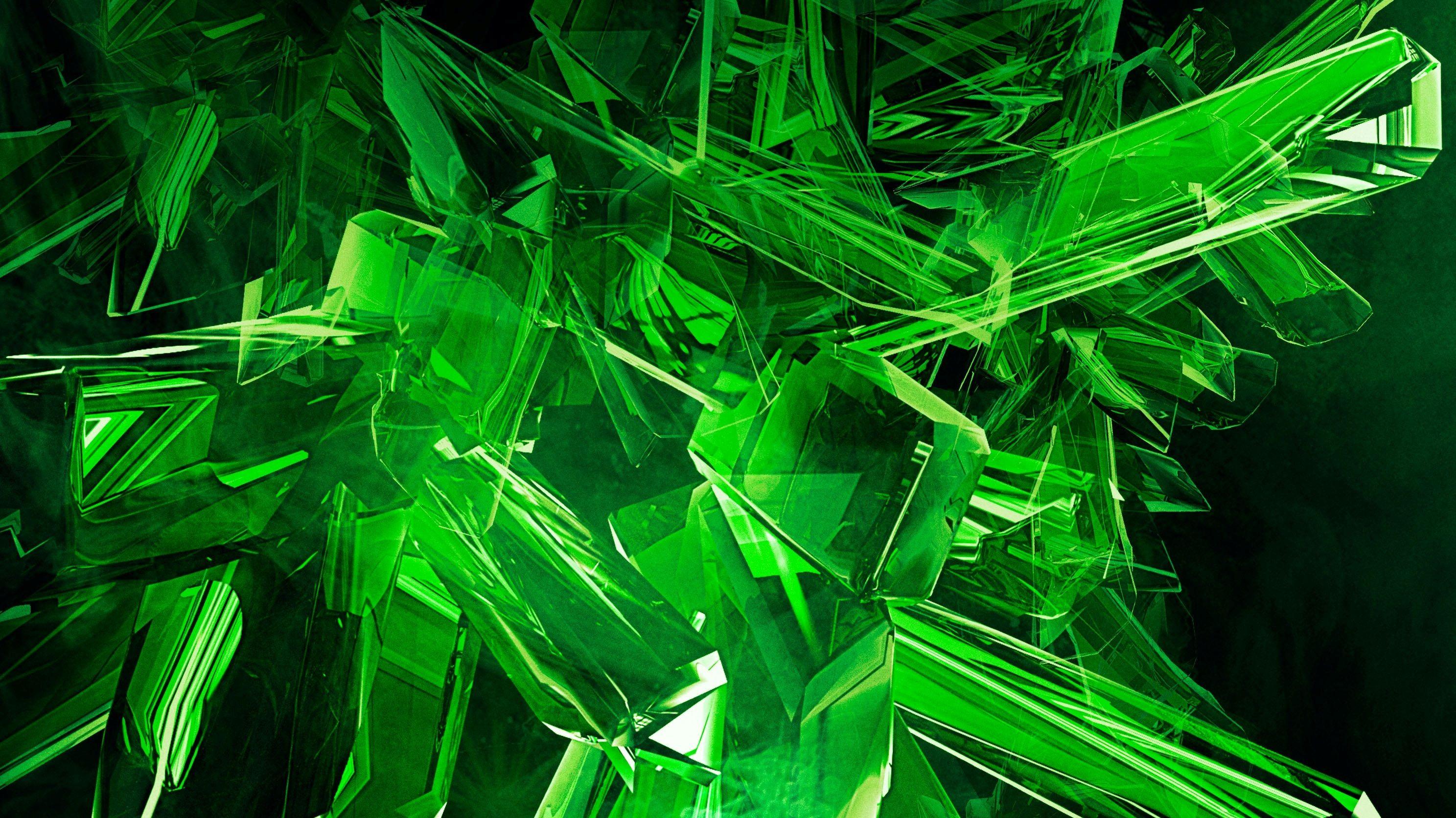 Cool Green 3D HD Abstract Wallpapers Top Free Cool Green 3D HD