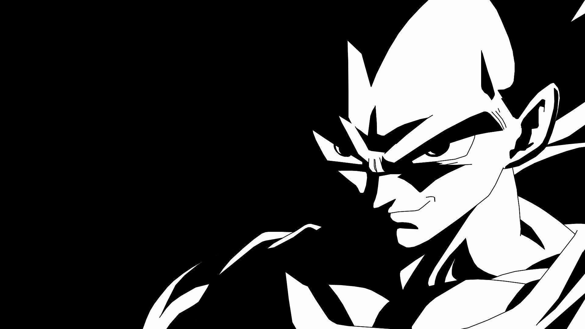 Vegeta Clip Art Black And White