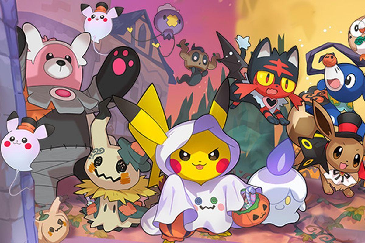 Pokemon Halloween Wallpapers Top Free Pokemon Halloween Backgrounds