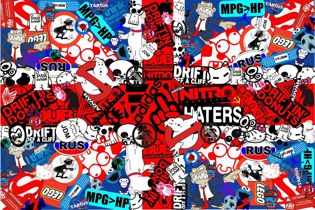 Sticker Bomb Wallpapers Top Free Sticker Bomb Backgrounds