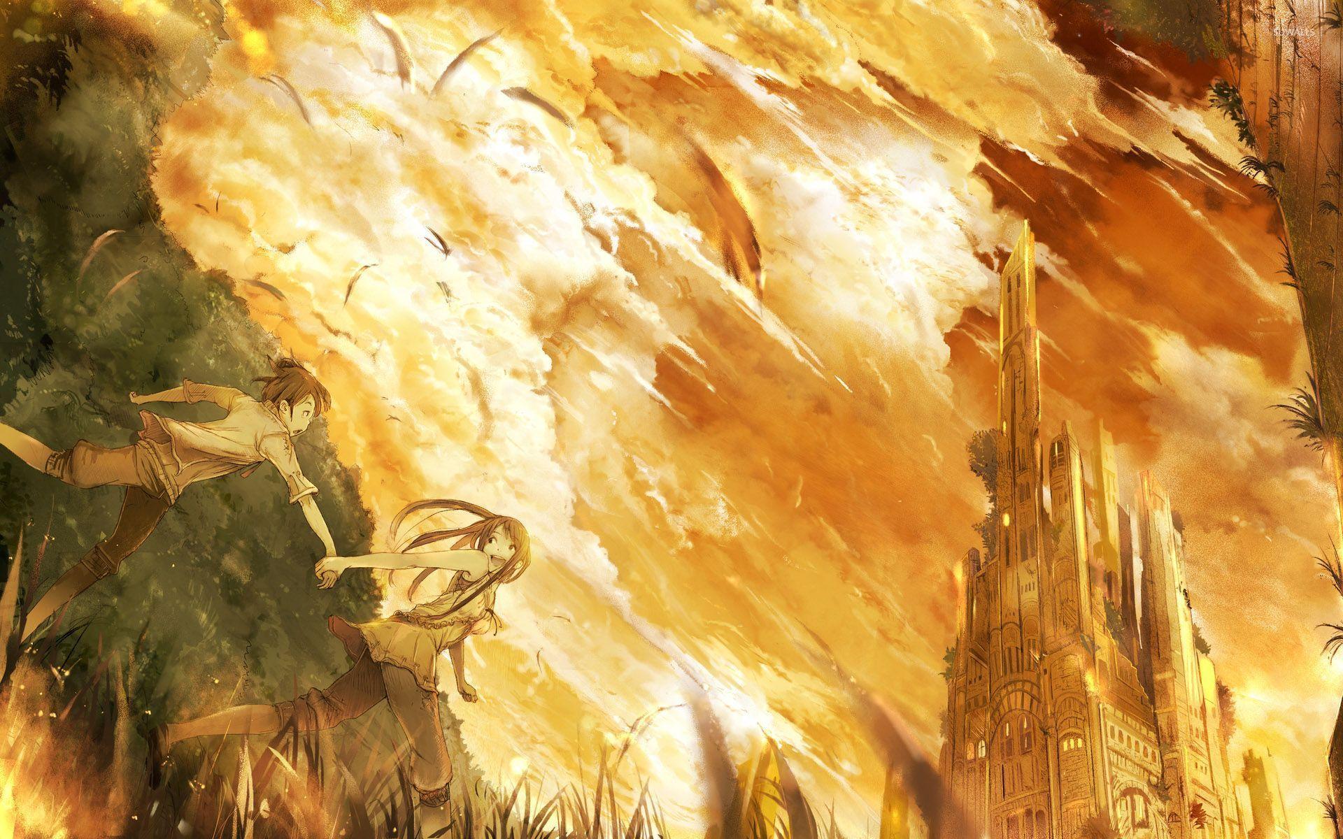 Yellow Anime Wallpapers Top Free Yellow Anime Backgrounds