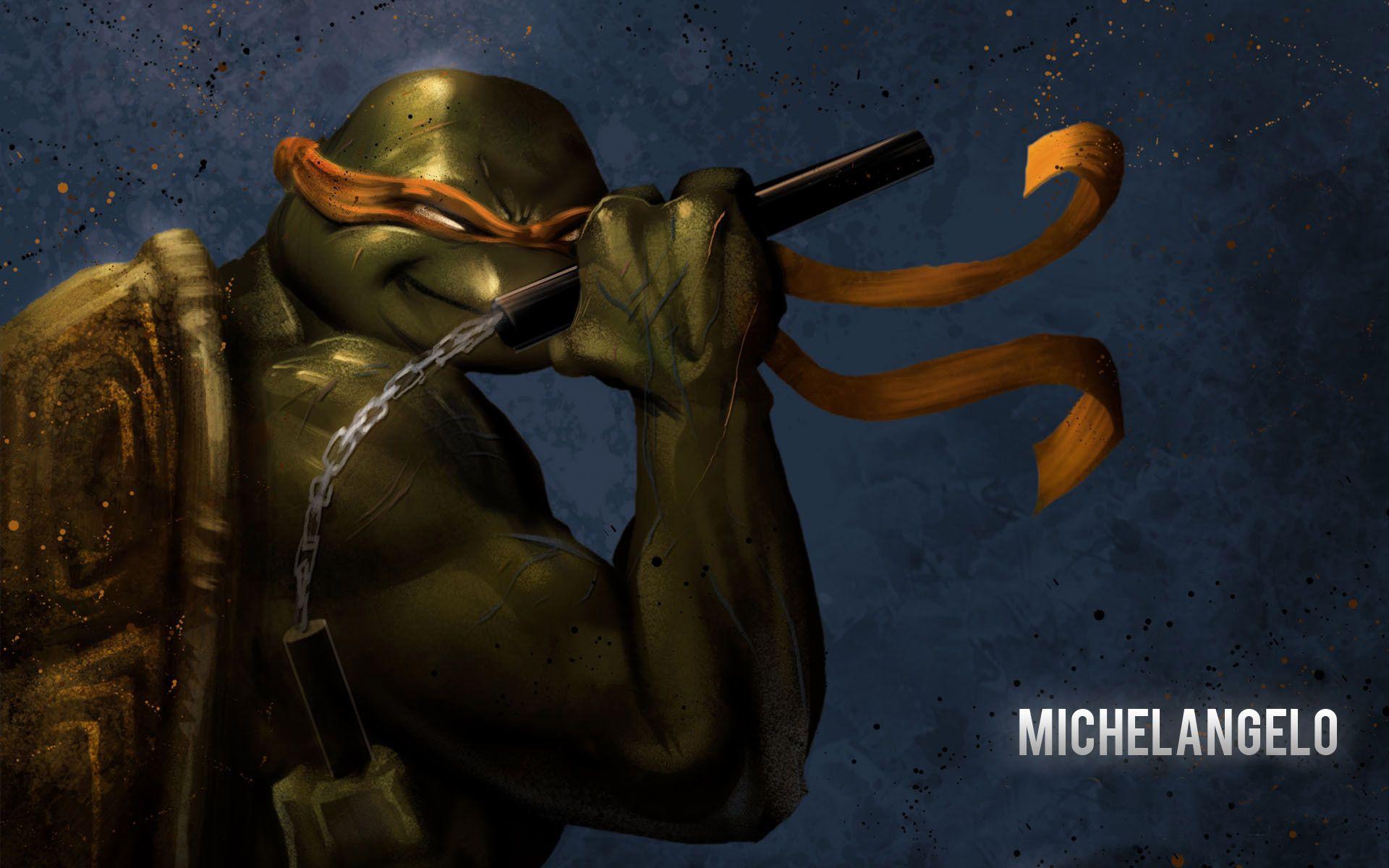 Teenage Mutant Ninja Turtles Michelangelo Wallpapers Top Free Teenage