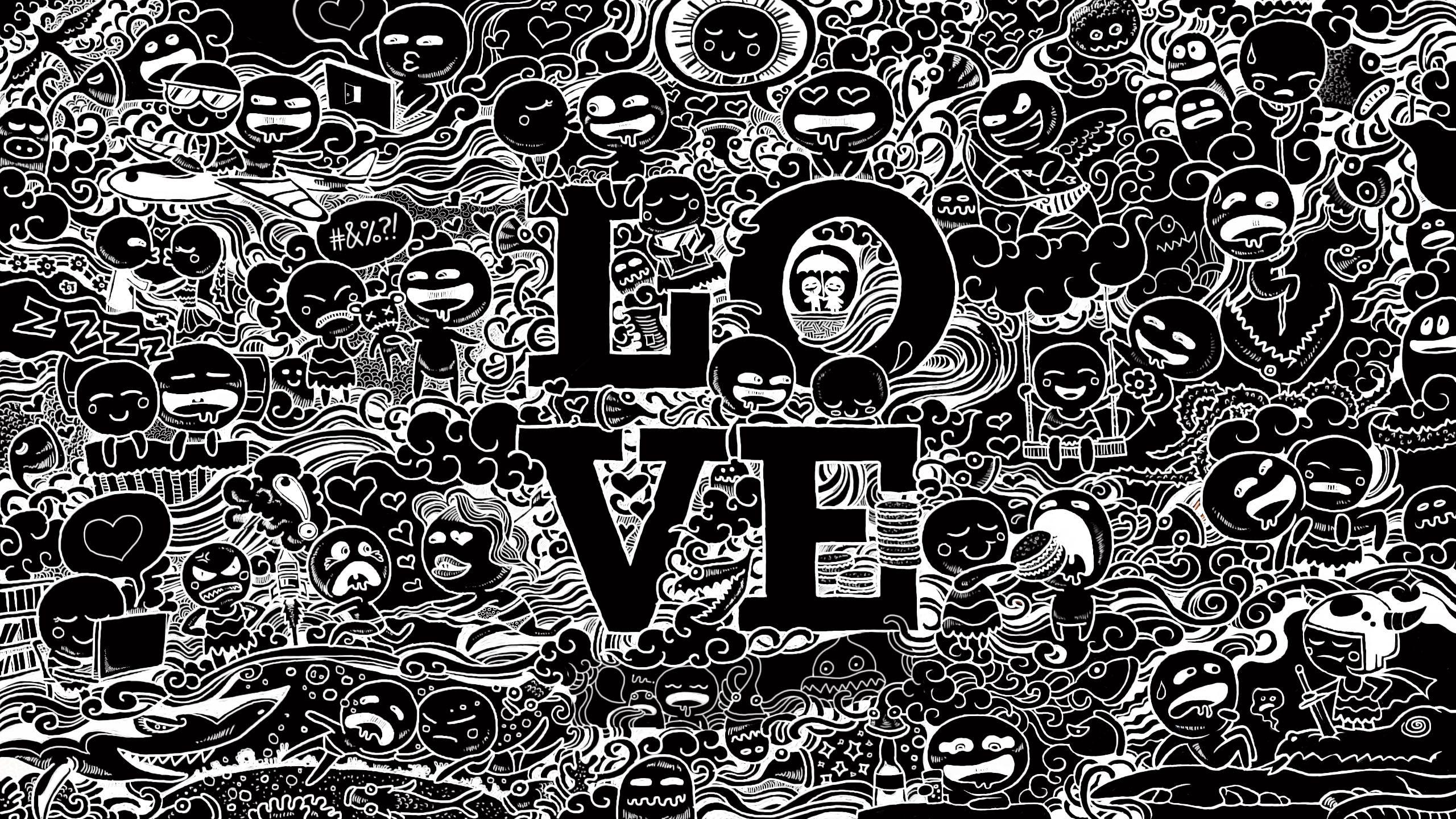 Doodle Art 4K Wallpapers Top Free Doodle Art 4K Backgrounds